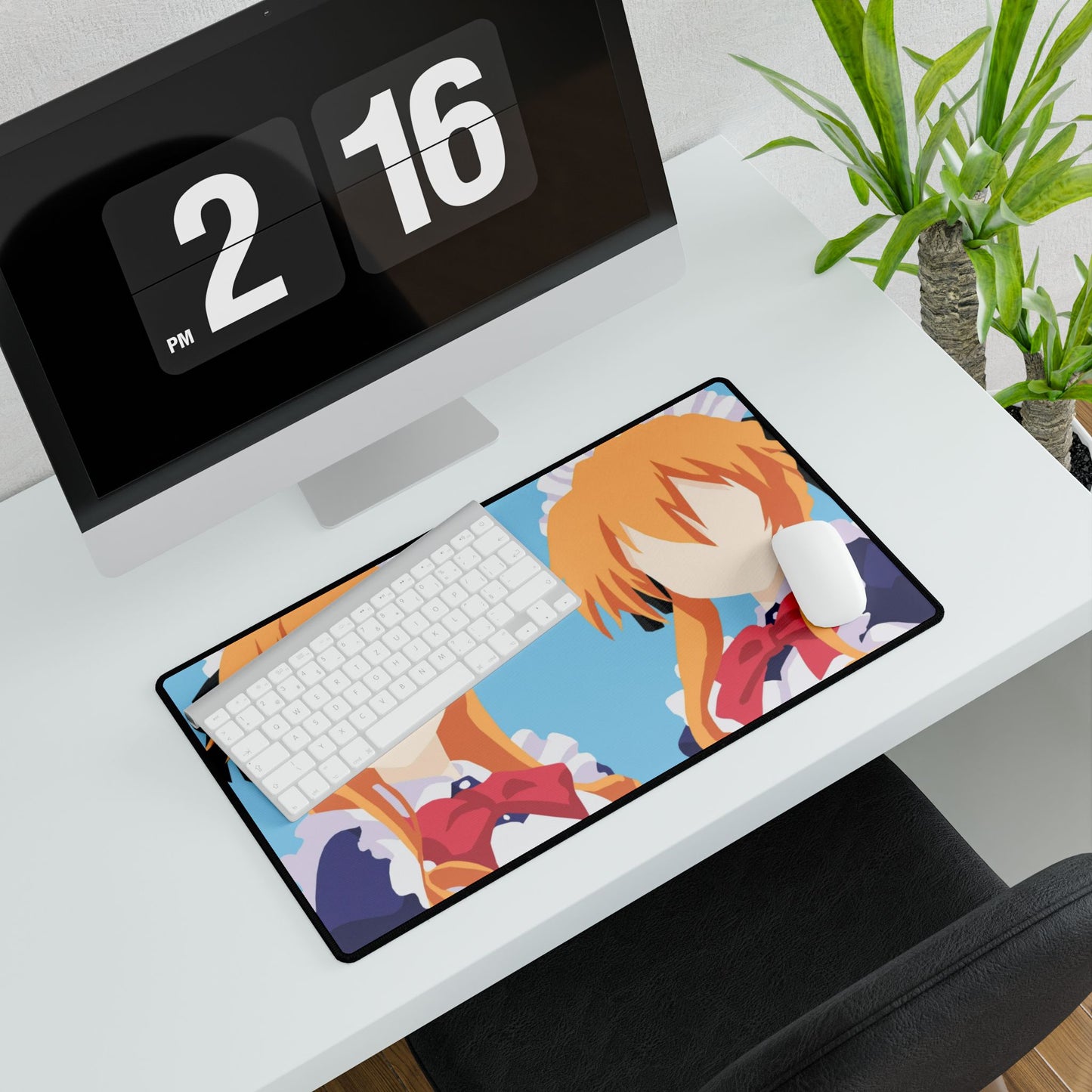 kaguya yamai y yuzuru yamai date a live minimalist Mouse Pad