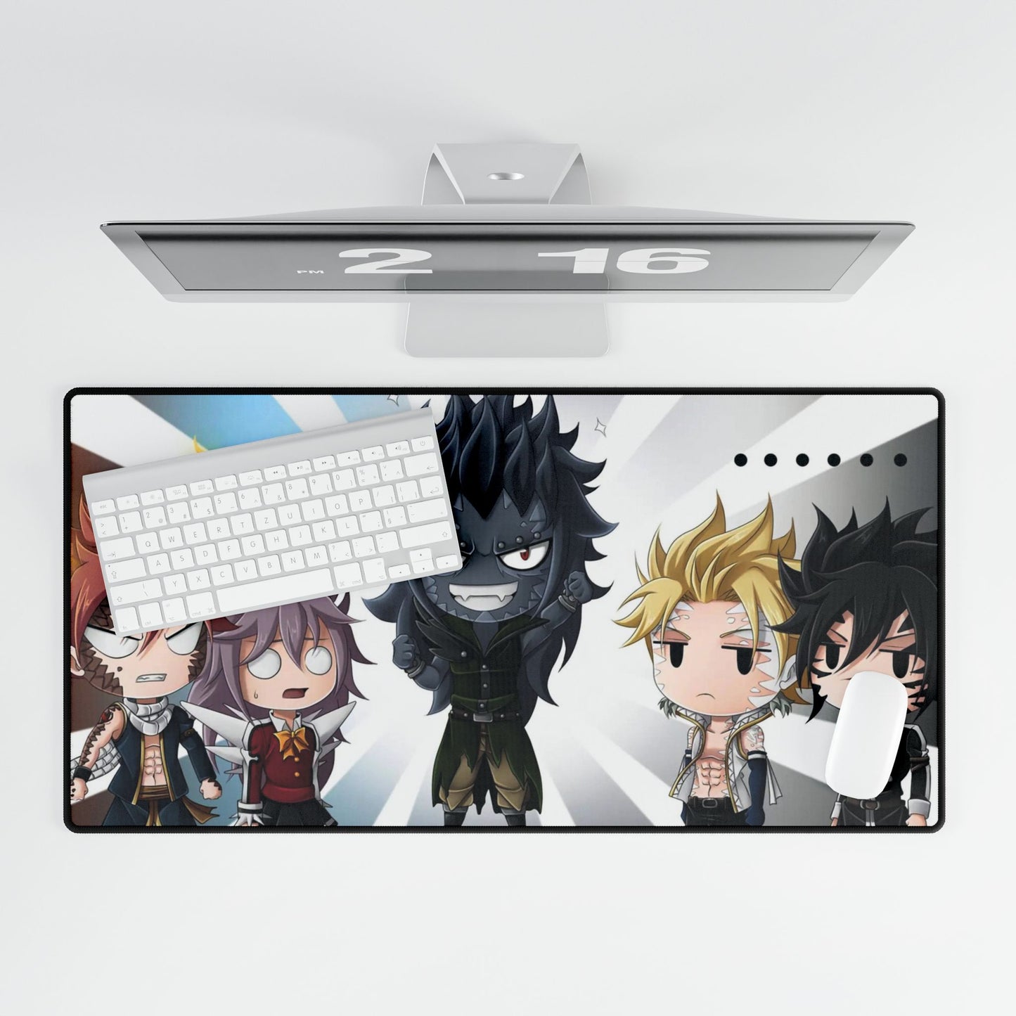 Fairy Tail Natsu Dragneel, Wendy Marvell, Gajeel Redfox Mouse Pad