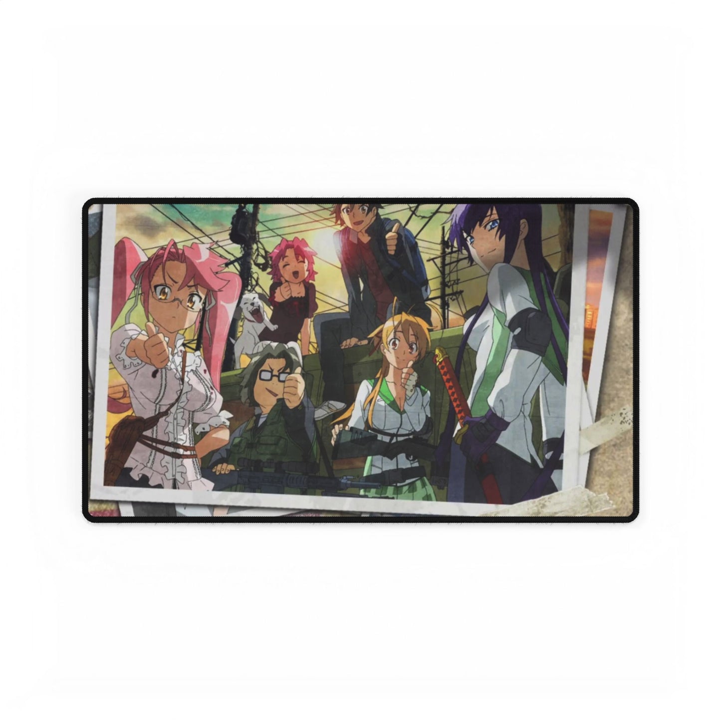 Anime Highschool Of The Dead Mouse Pad