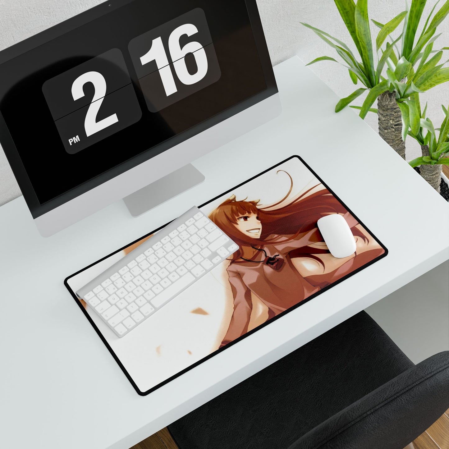 Anime Spice and Wolf Mouse Pad