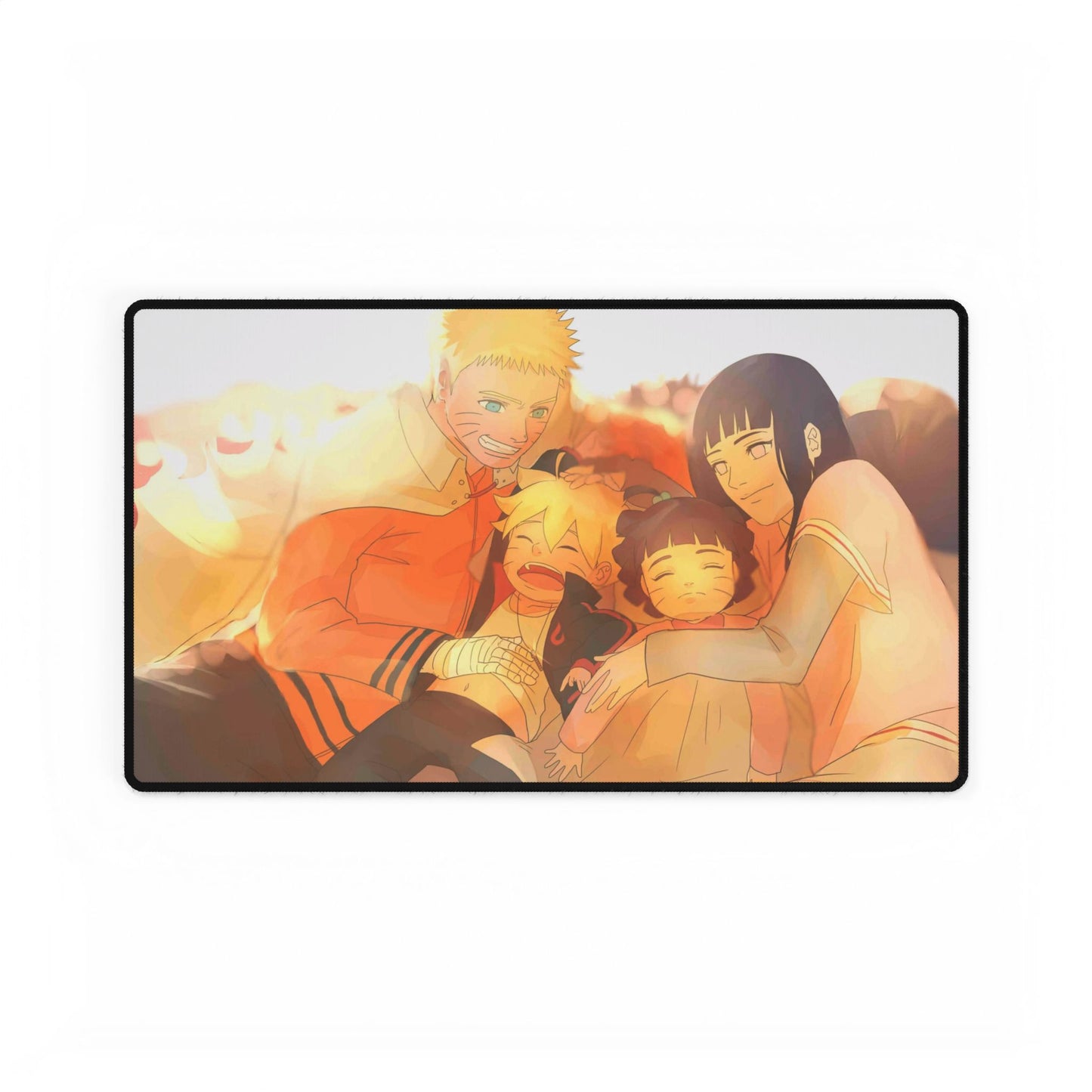 Hinata Hyuga Naruto Uzumaki Boruto Uzumaki and Himawari Uzumaki Mouse Pad