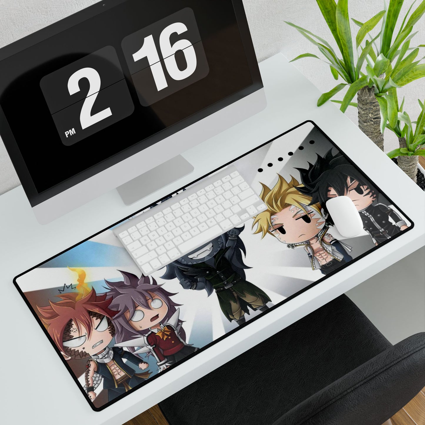 Fairy Tail Natsu Dragneel, Wendy Marvell, Gajeel Redfox Mouse Pad