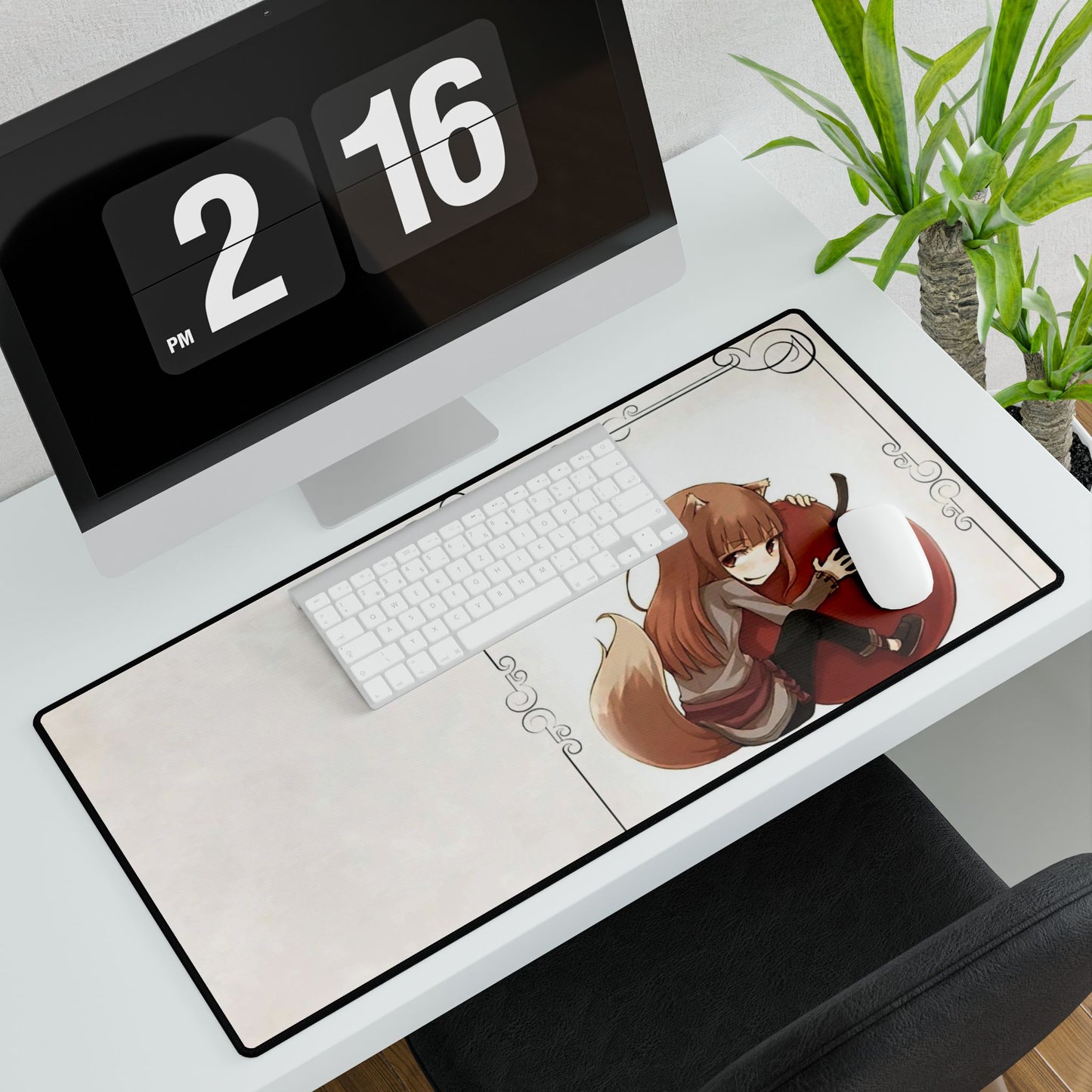 Anime Spice and Wolfr Mouse Pad