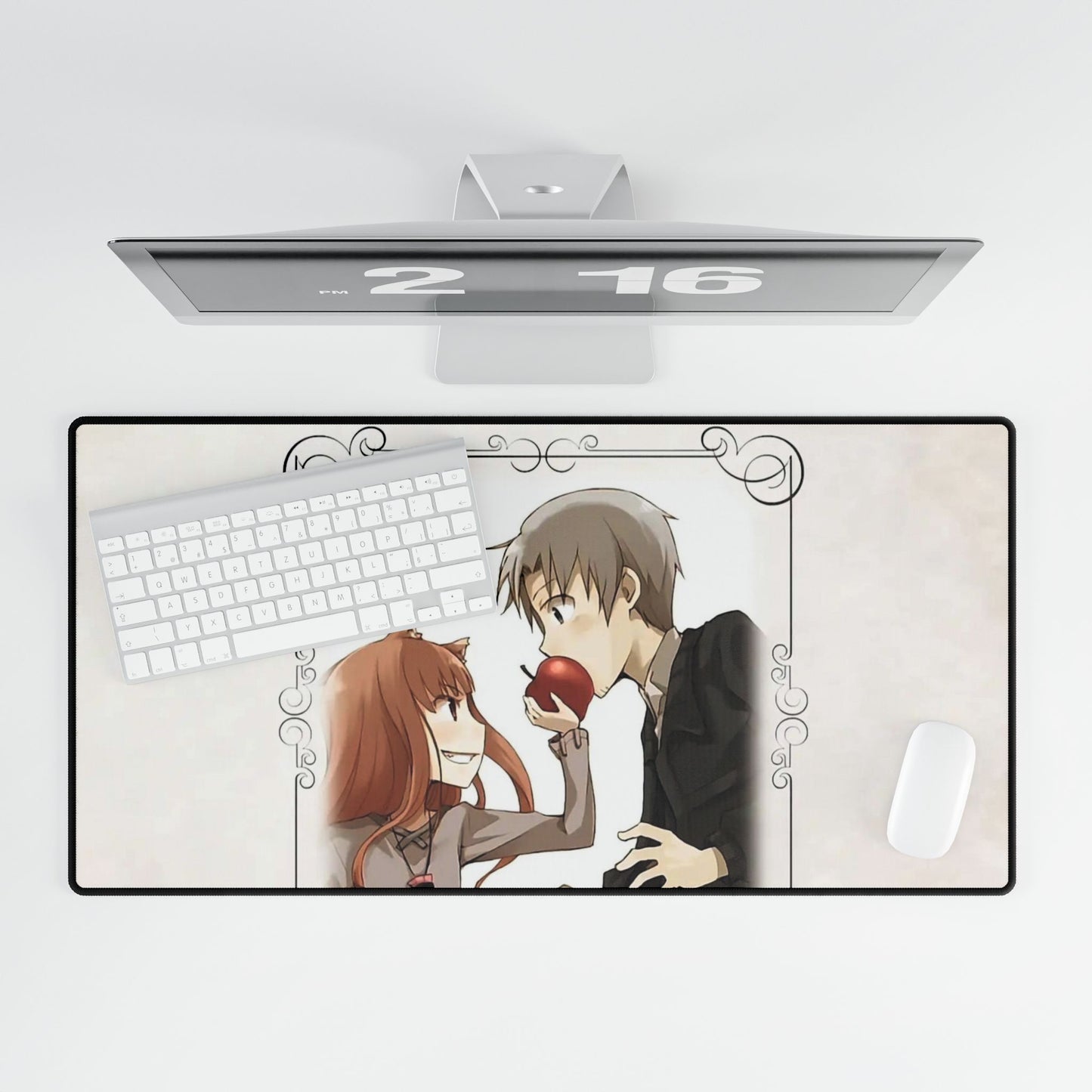 Anime Spice and Wolfr Mouse Pad