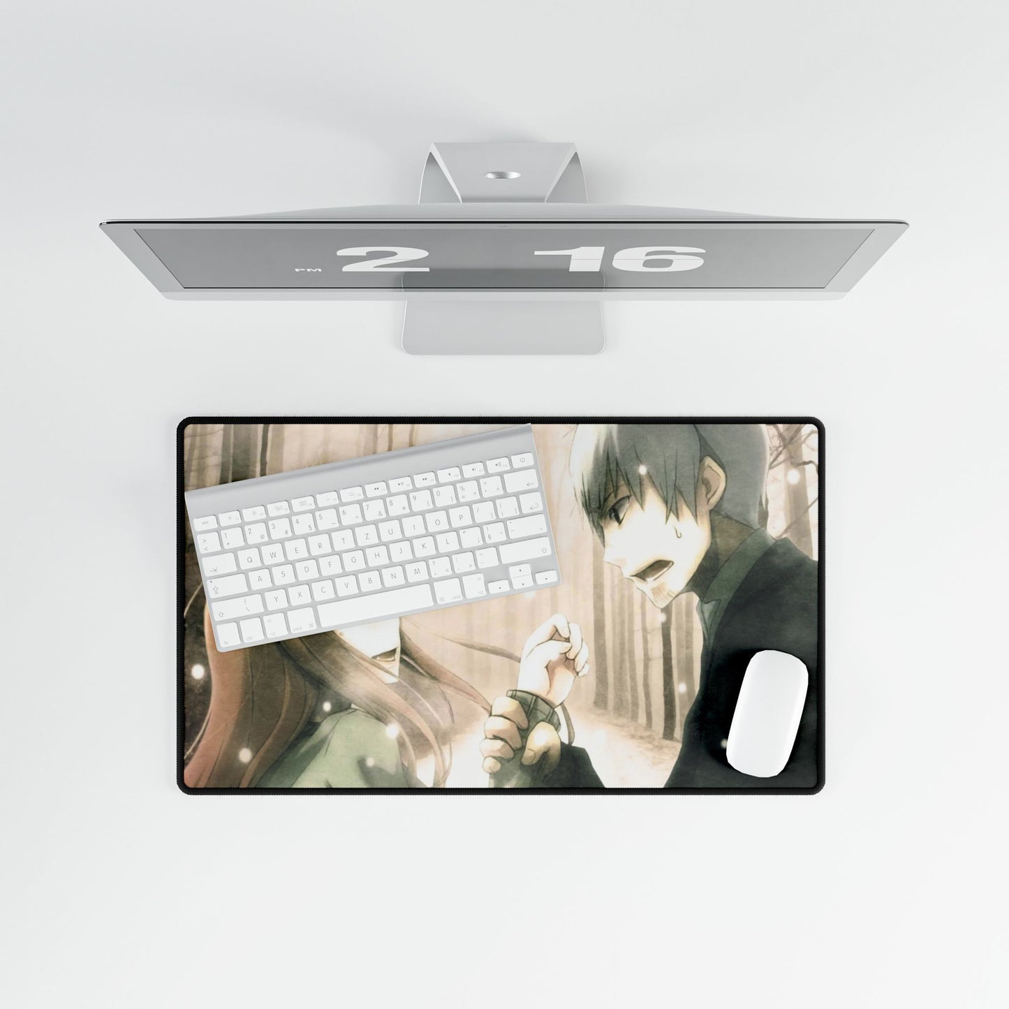 Anime Spice and Wolf Mouse Pad