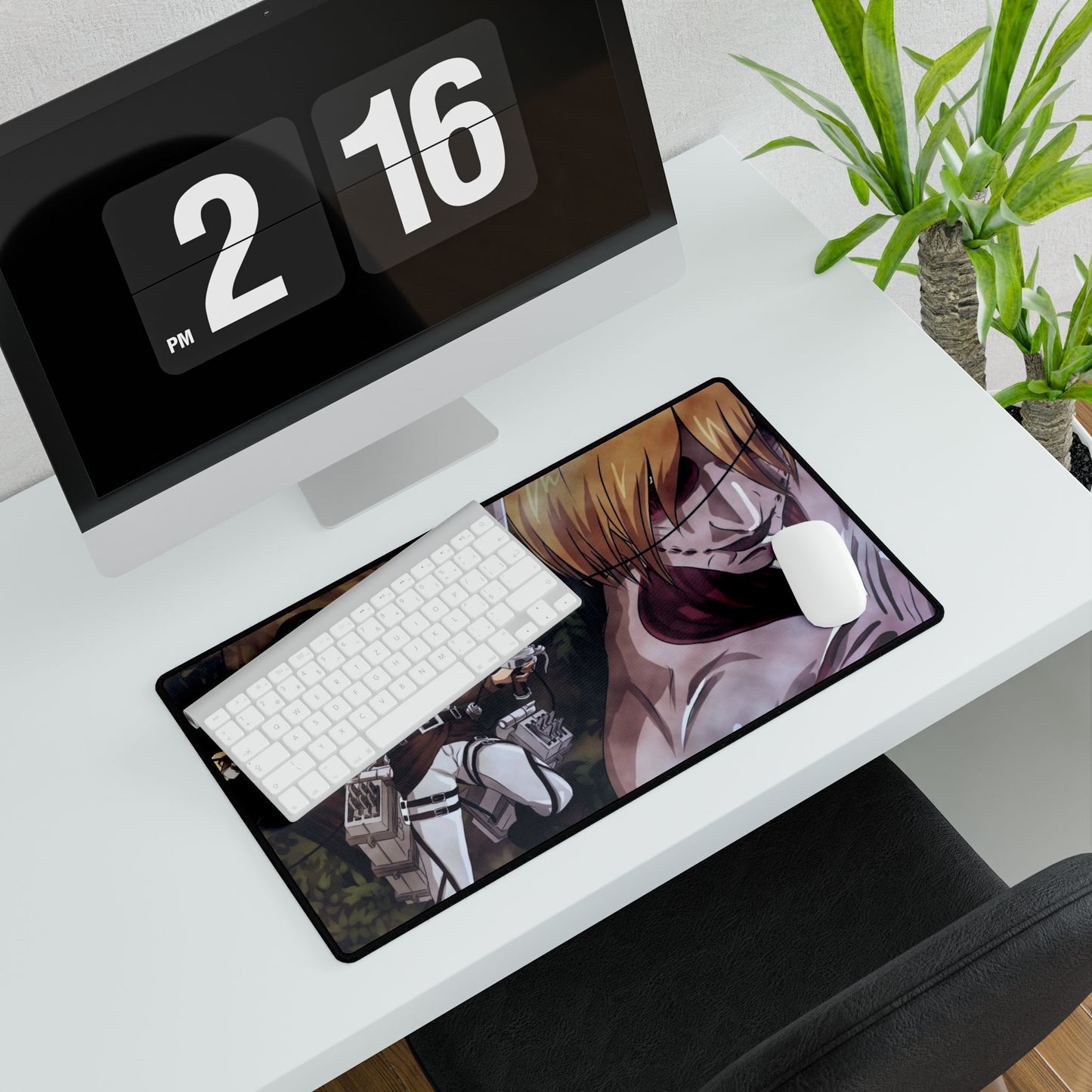 Levi Vs Annie Leonhart (Titan) Mouse Pad