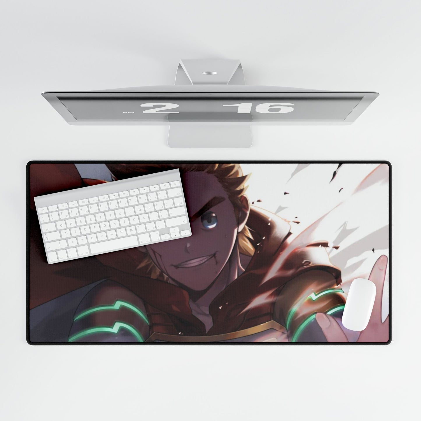 Mirio Togata hurt but still smiling Mouse Pad