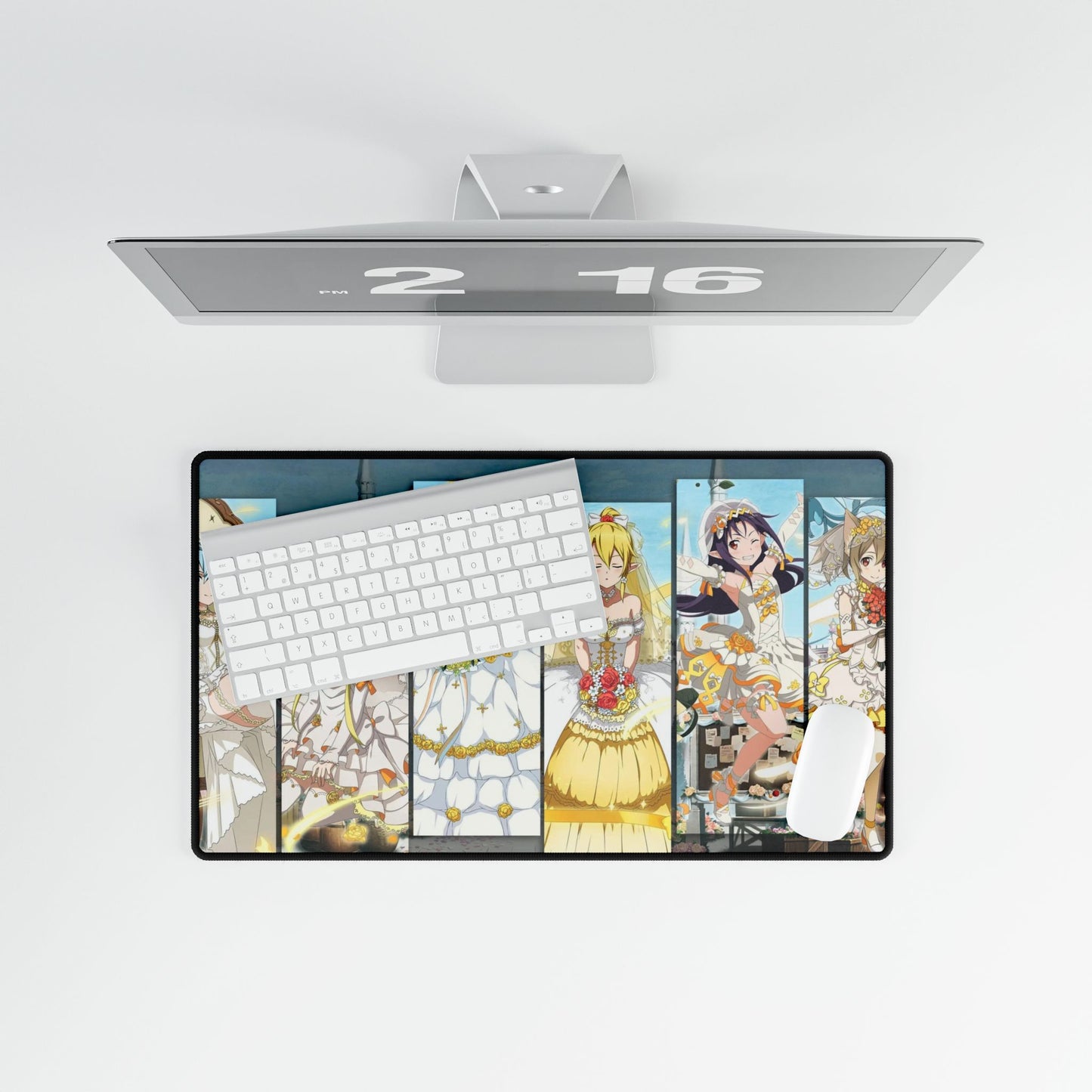 Memory Defrag Wedding Banner Mouse Pad