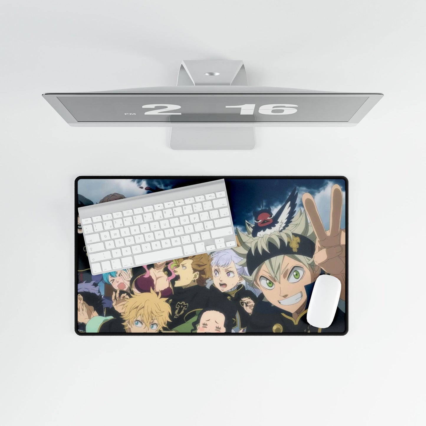 Black Clover Asta, Noelle Silva, Yami Sukehiro, Luck Voltia Mouse Pad