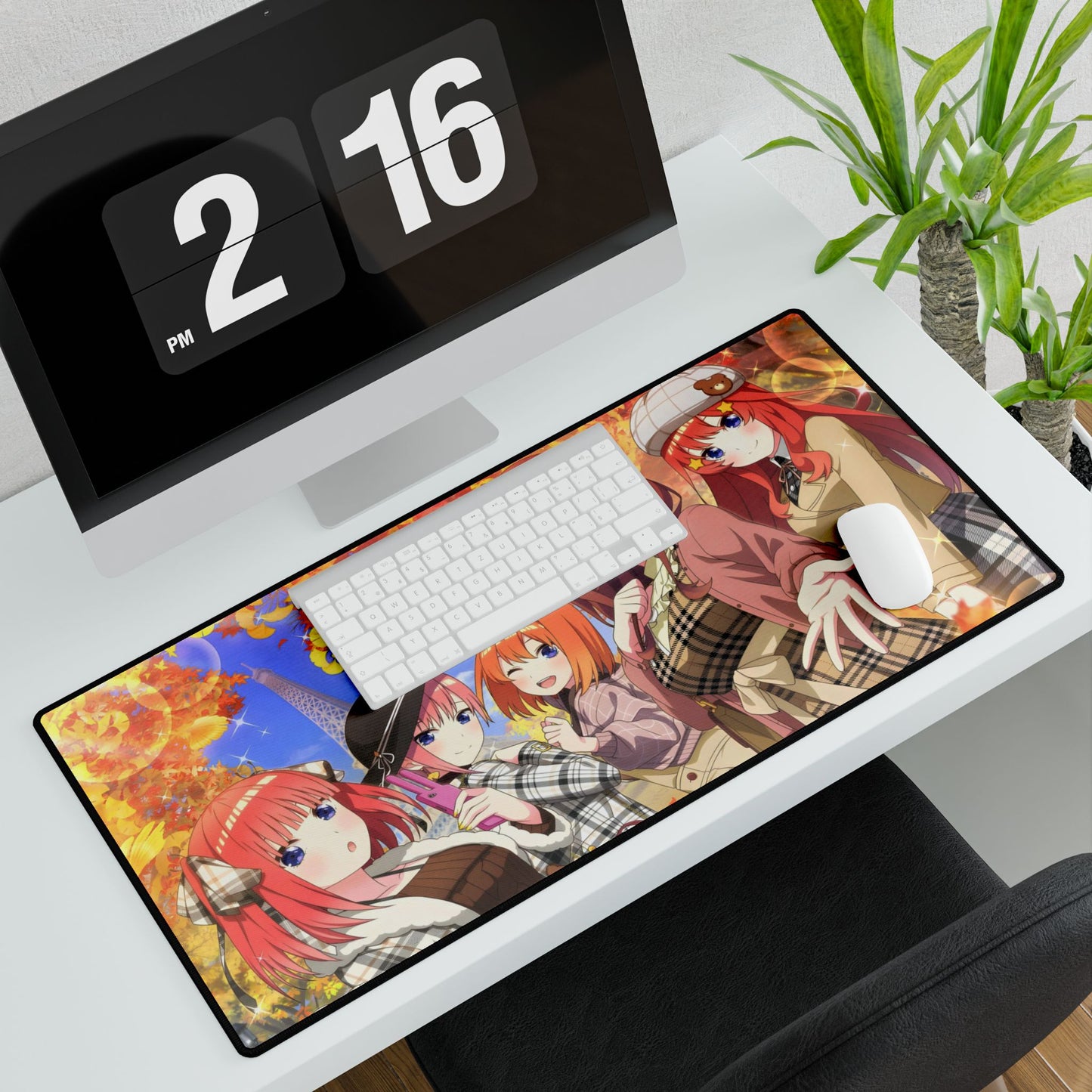 The Quintessential Quintuplets - Nino , Ichika , Yotsuba , Miku & Itsuki Mouse Pad