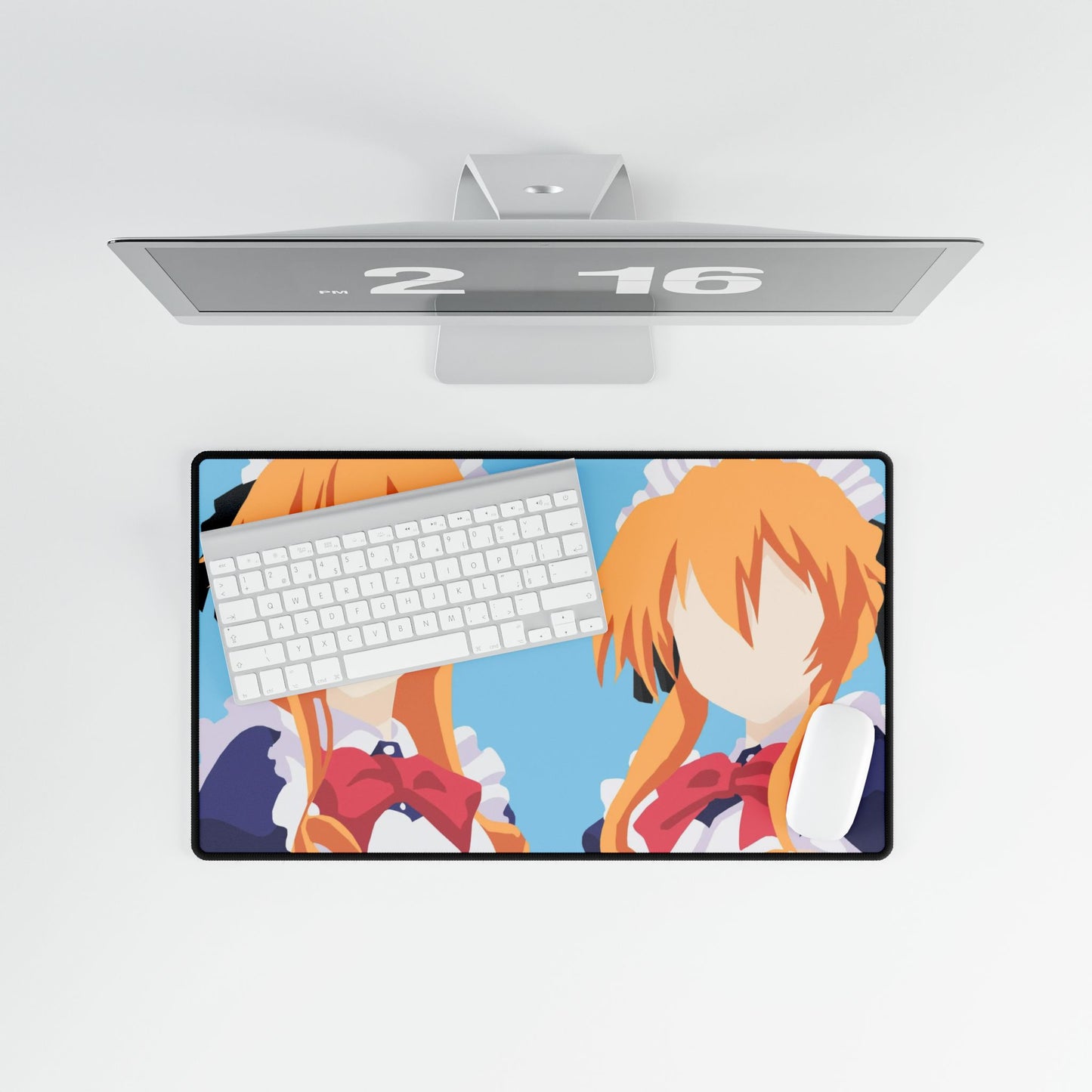 kaguya yamai y yuzuru yamai date a live minimalist Mouse Pad