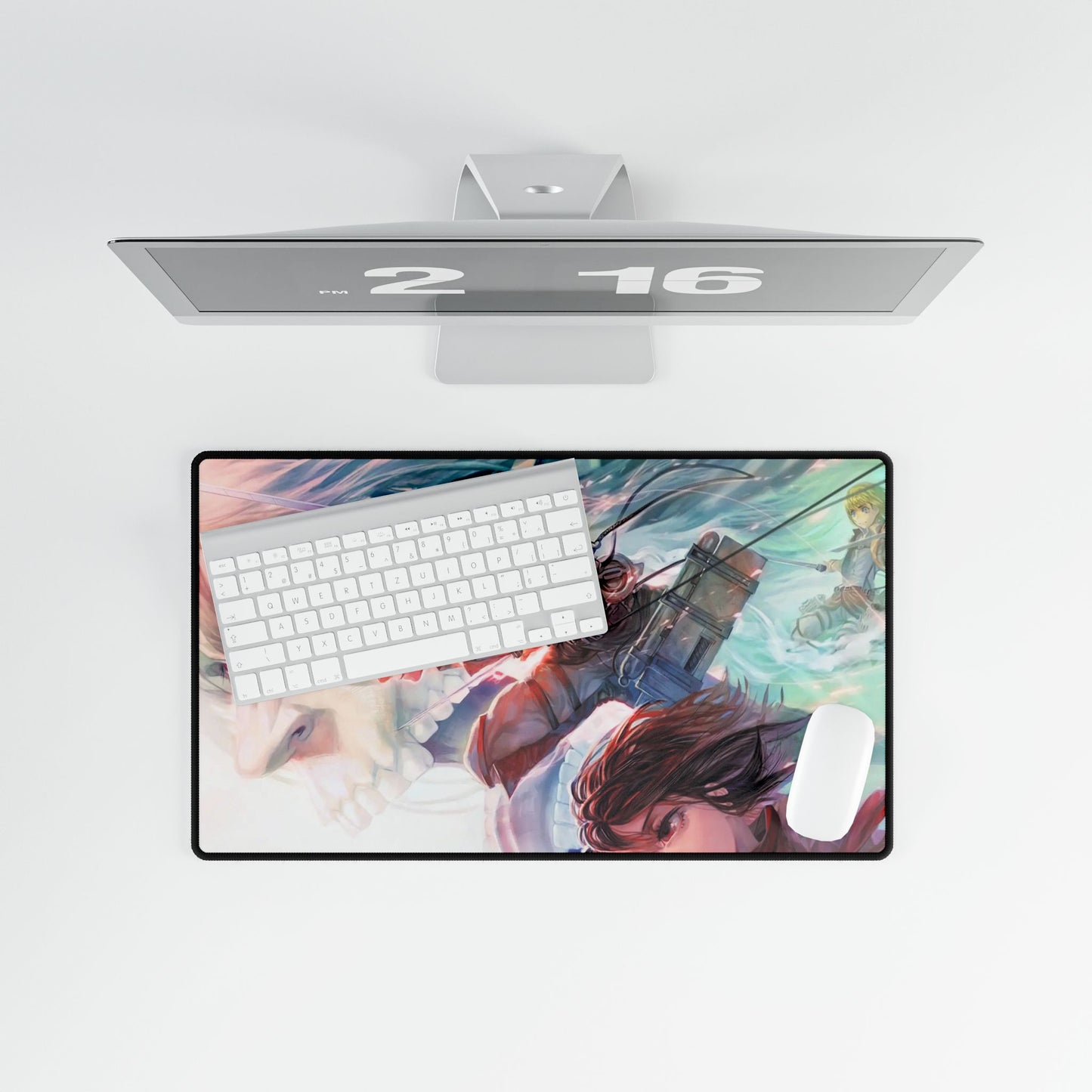 Eren Yeager,Mikasa Ackerman and Armin Arlert Mouse Pad