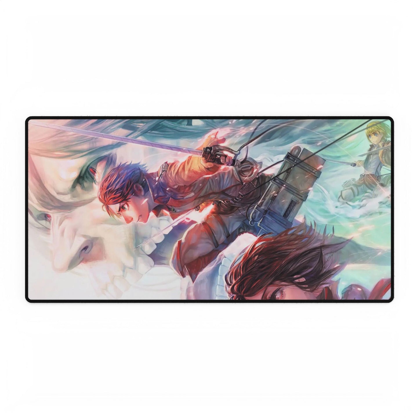 Eren Yeager,Mikasa Ackerman and Armin Arlert Mouse Pad