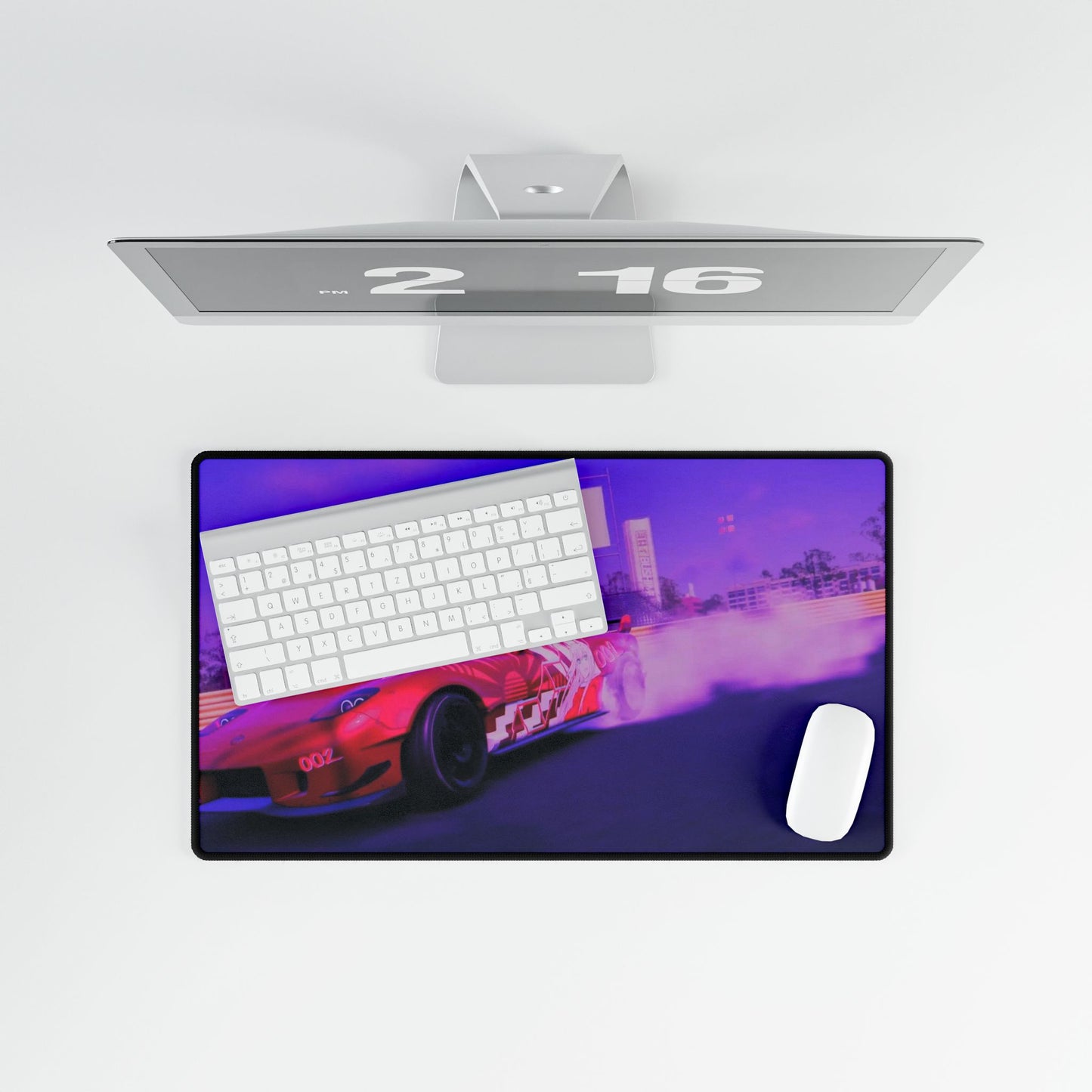 Drifting in the Franxx Mouse Pad