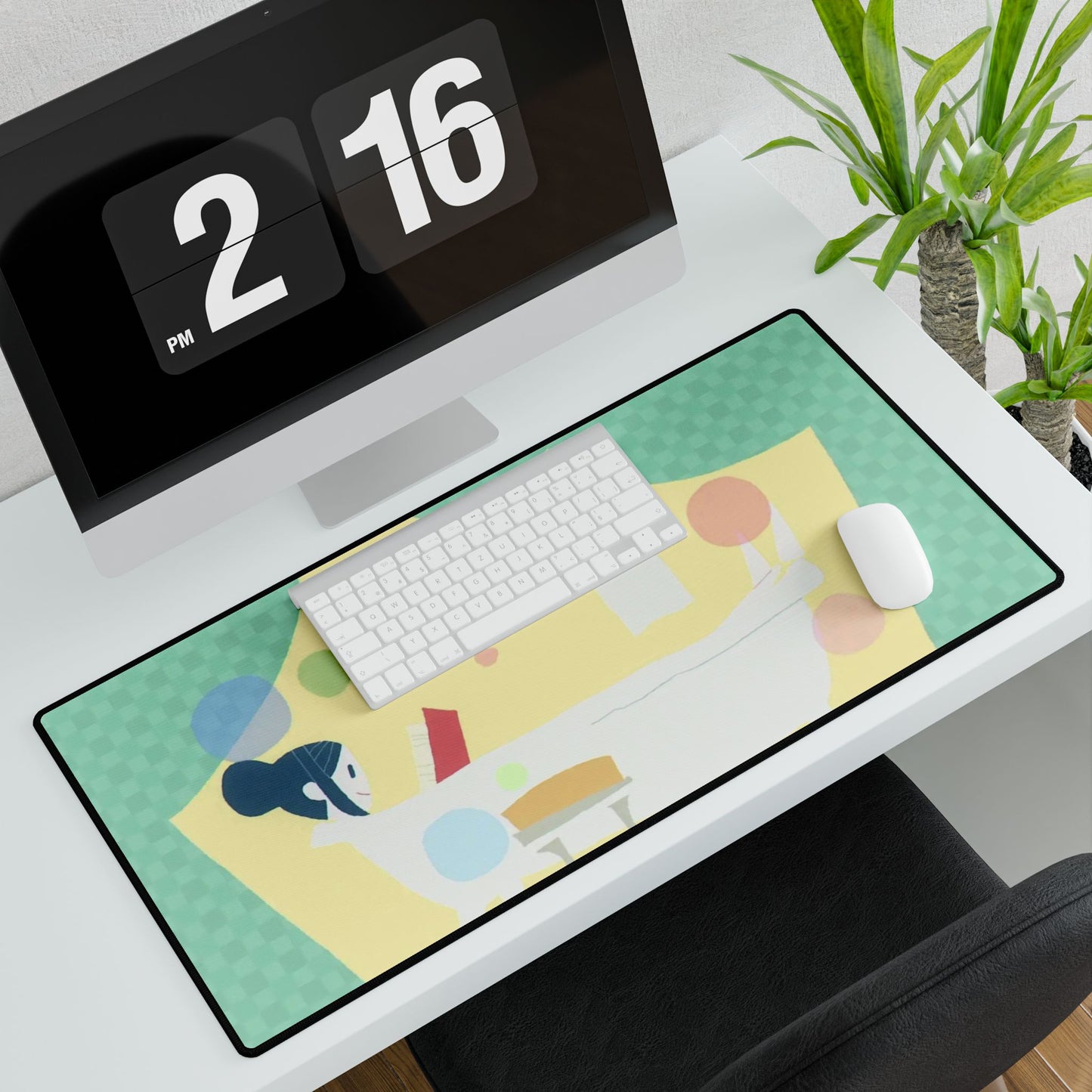 Yor Forger - Abstract Artr Mouse Pad