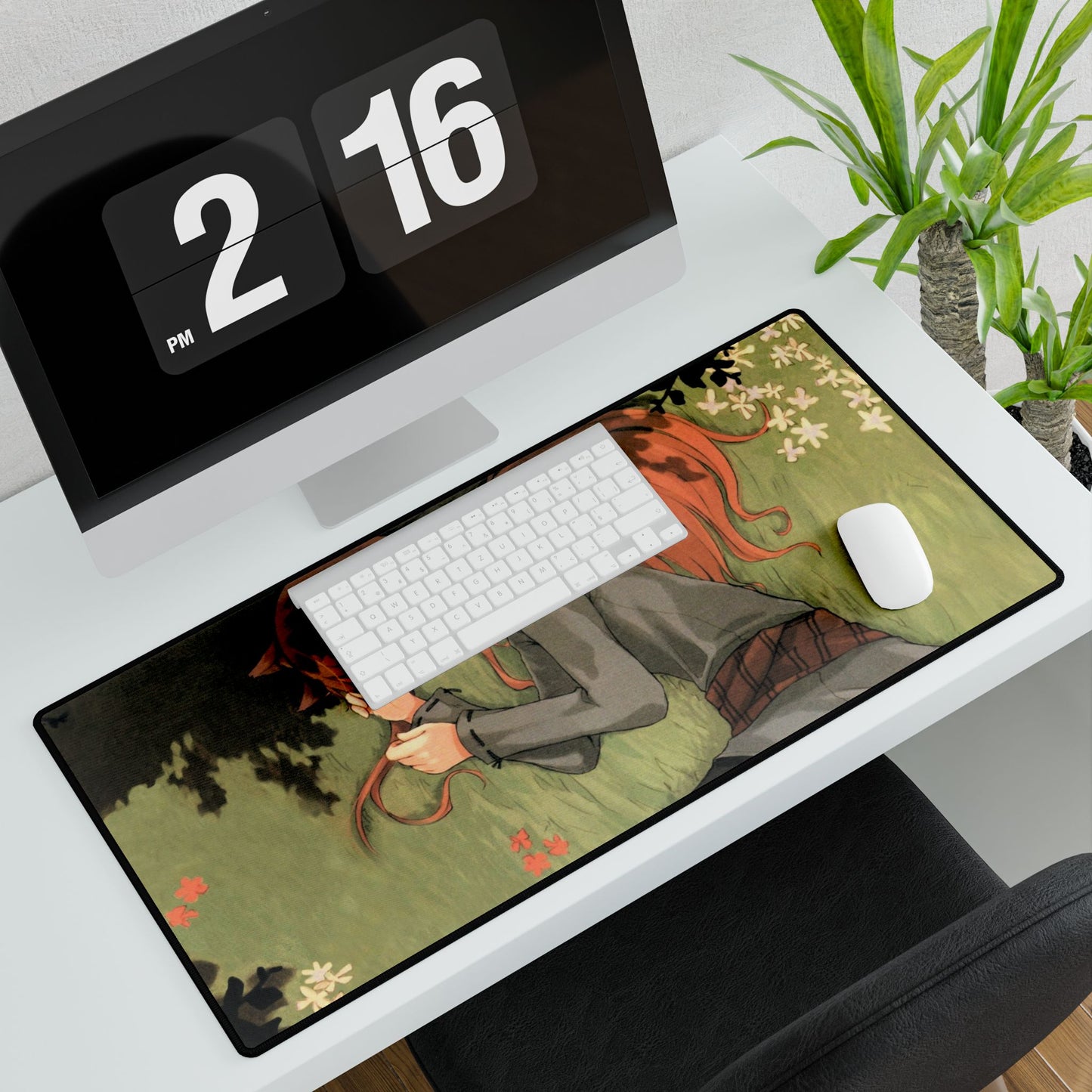 Anime Spice and Wolf Mouse Pad