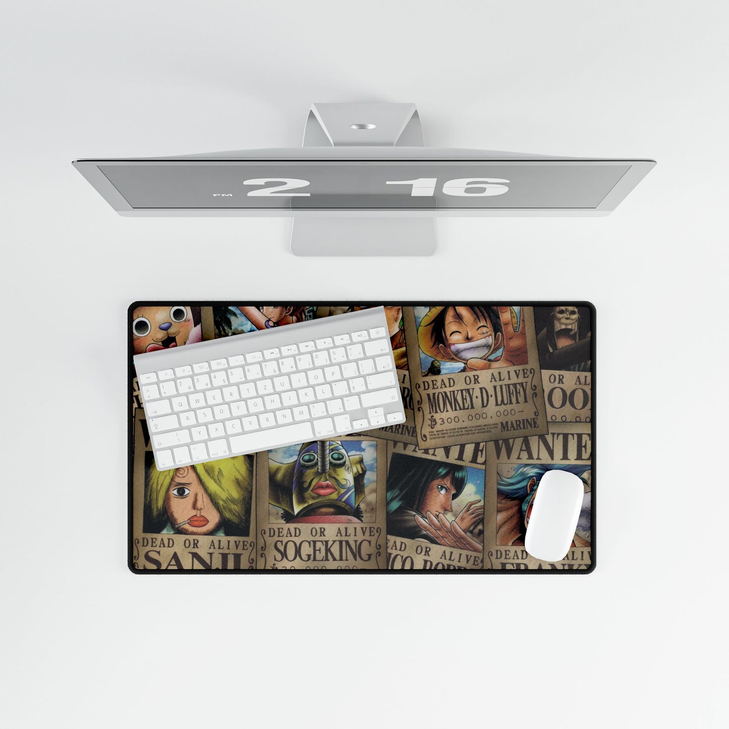 Monkey D. Luffy's crew wanted Mouse Pad