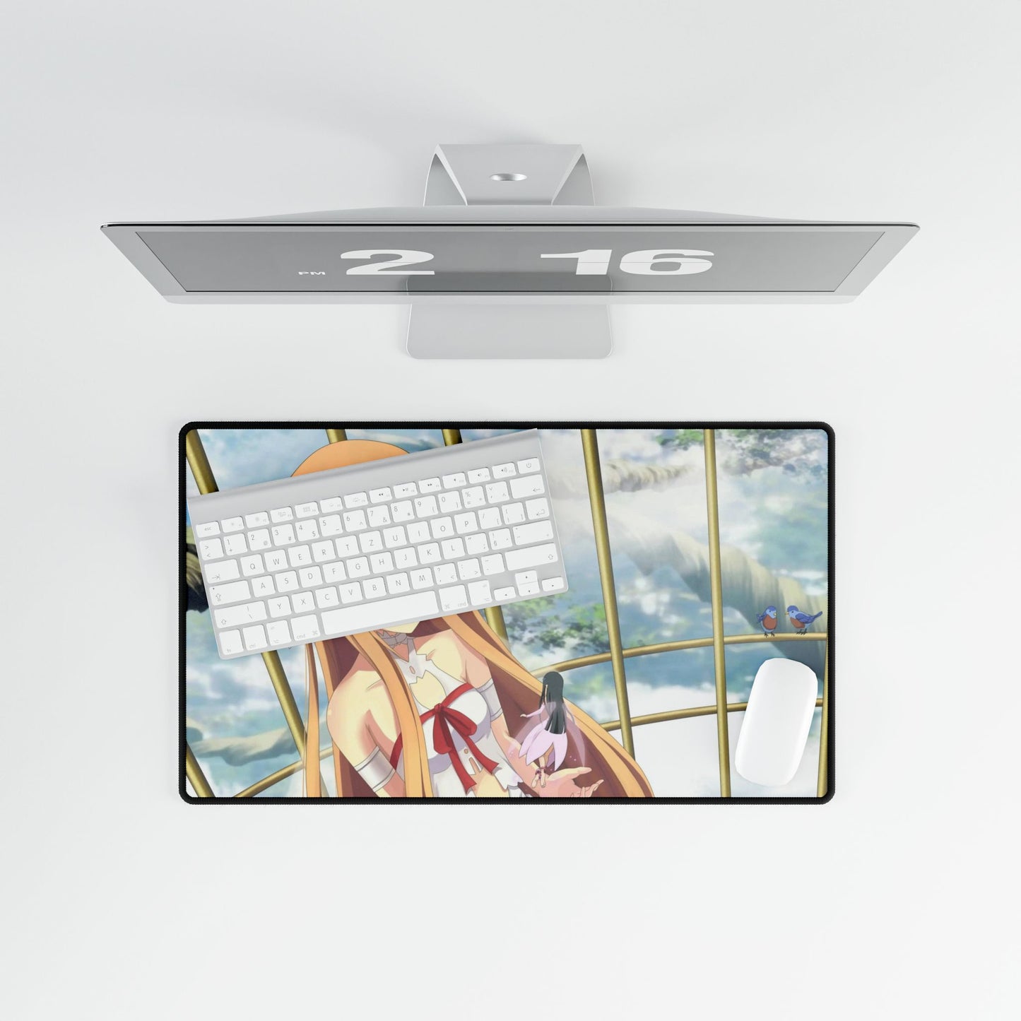 Asuna and Yui Mouse Pad
