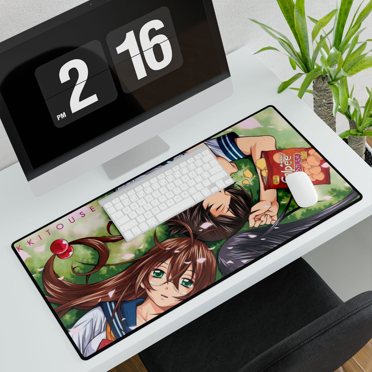 Anime Ikki Tousenr Mouse Pad