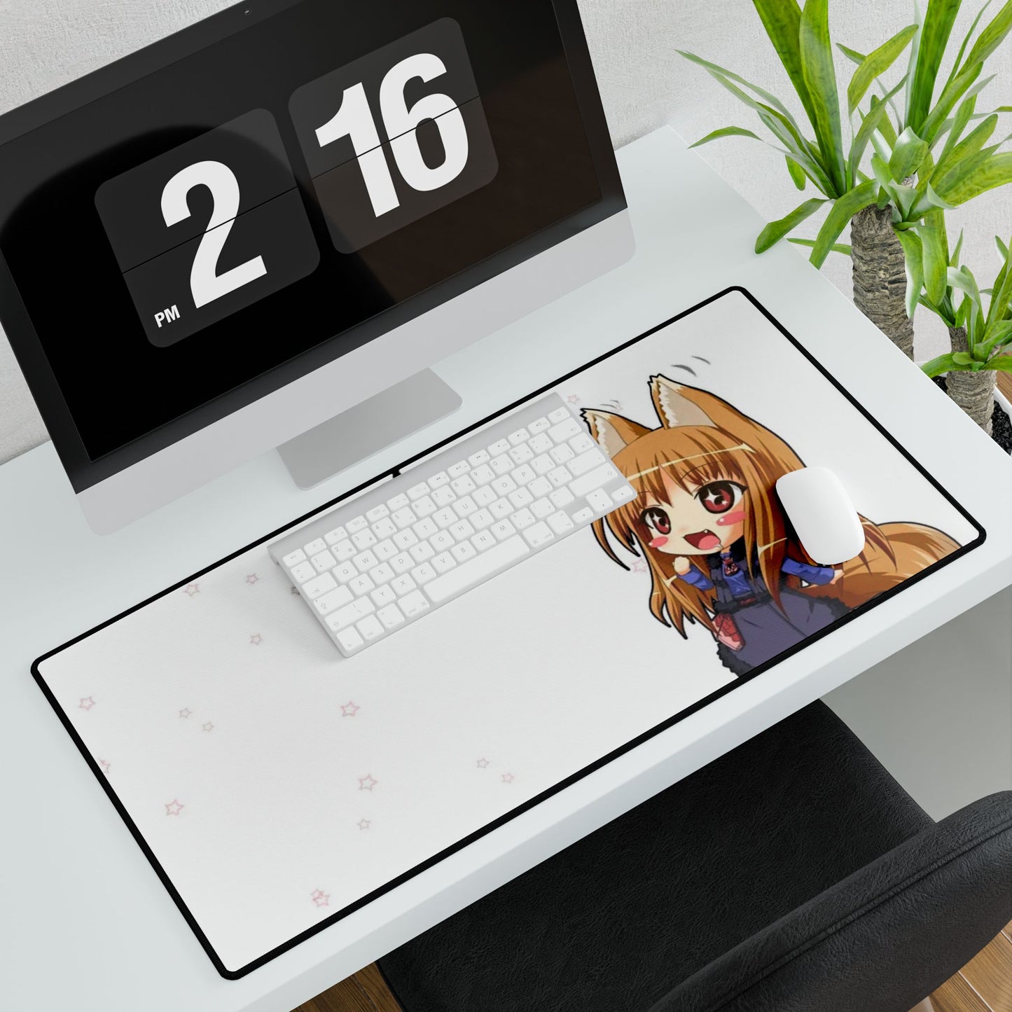 Anime Spice and Wolfr Mouse Pad