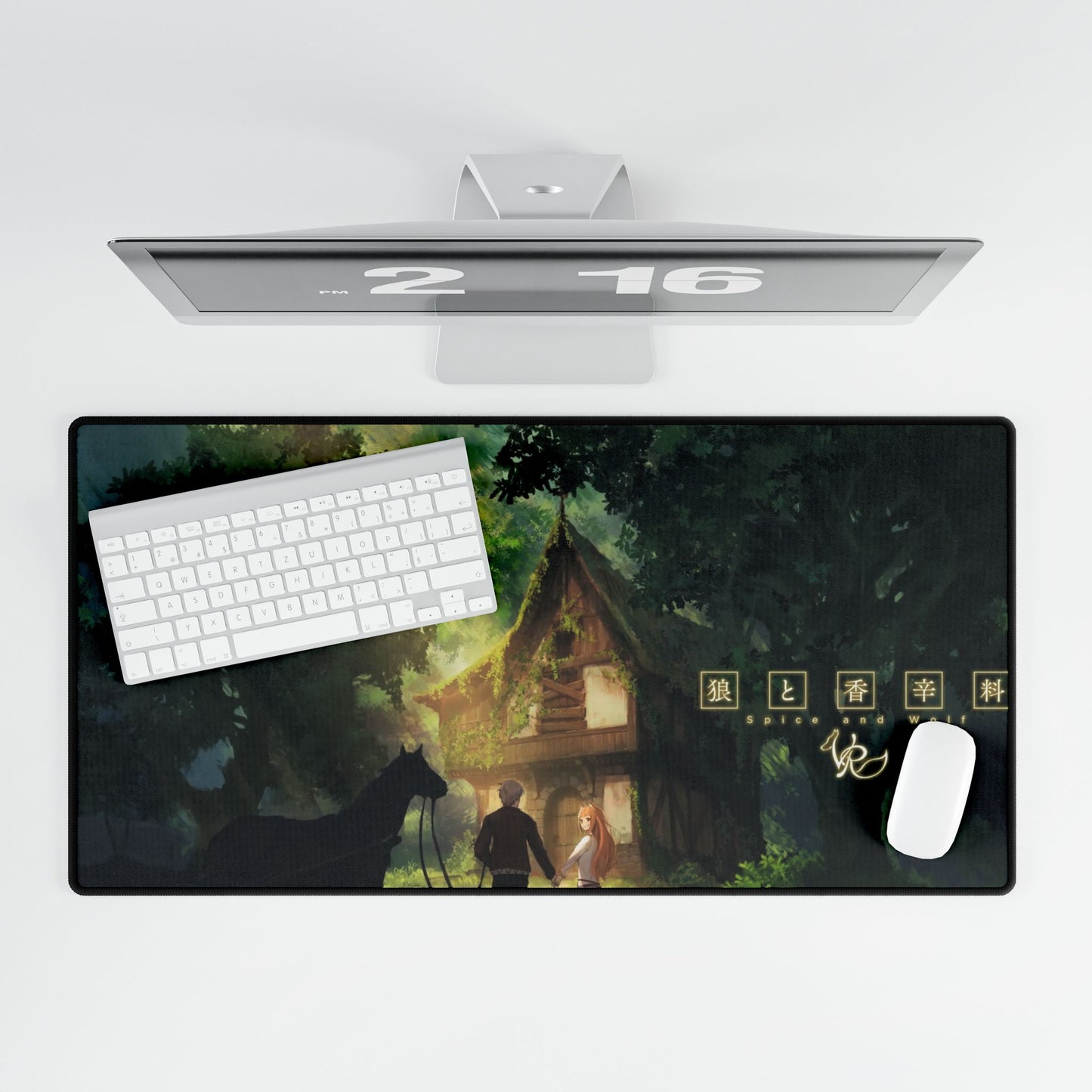 Anime Spice and Wolf Mouse Pad