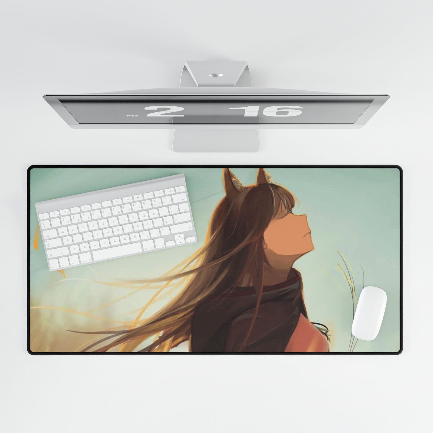 Anime Spice and Wolf Mouse Pad