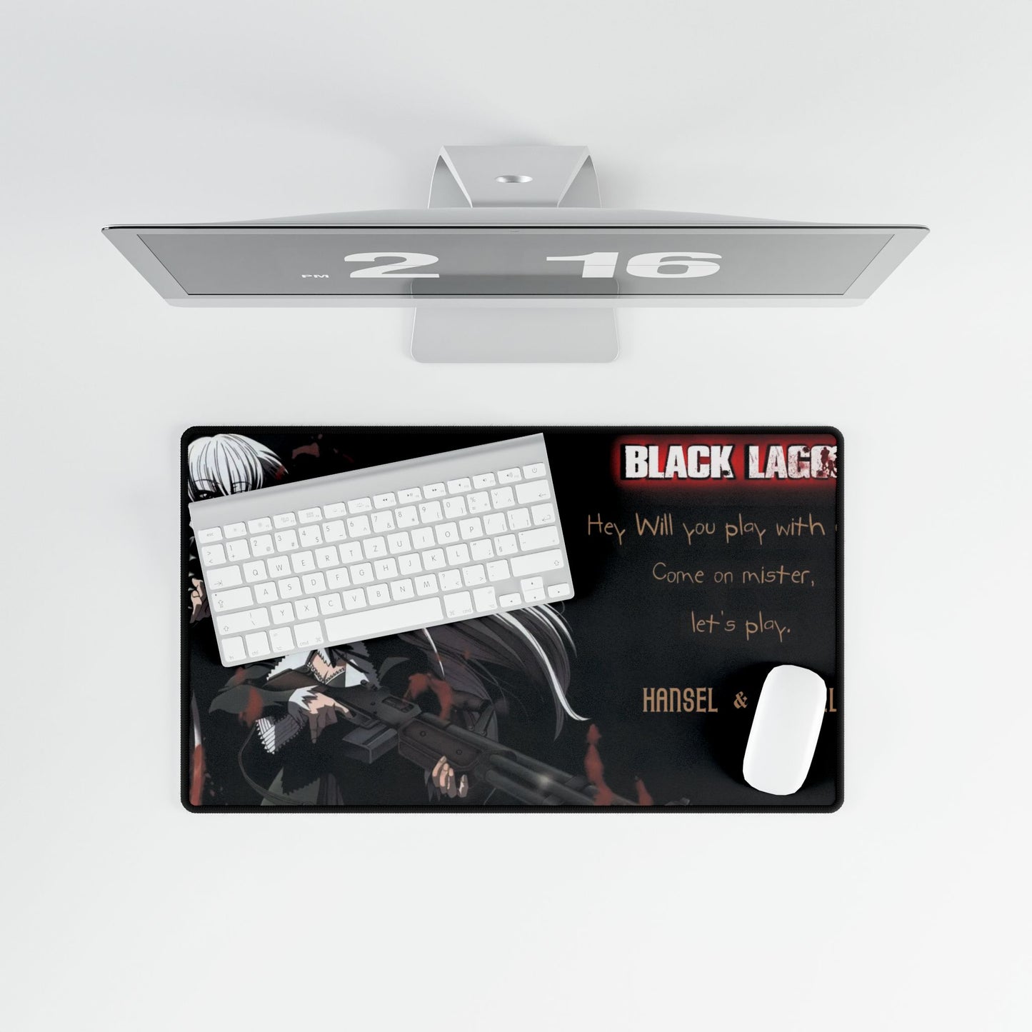 Black Lagoon Mouse Pad