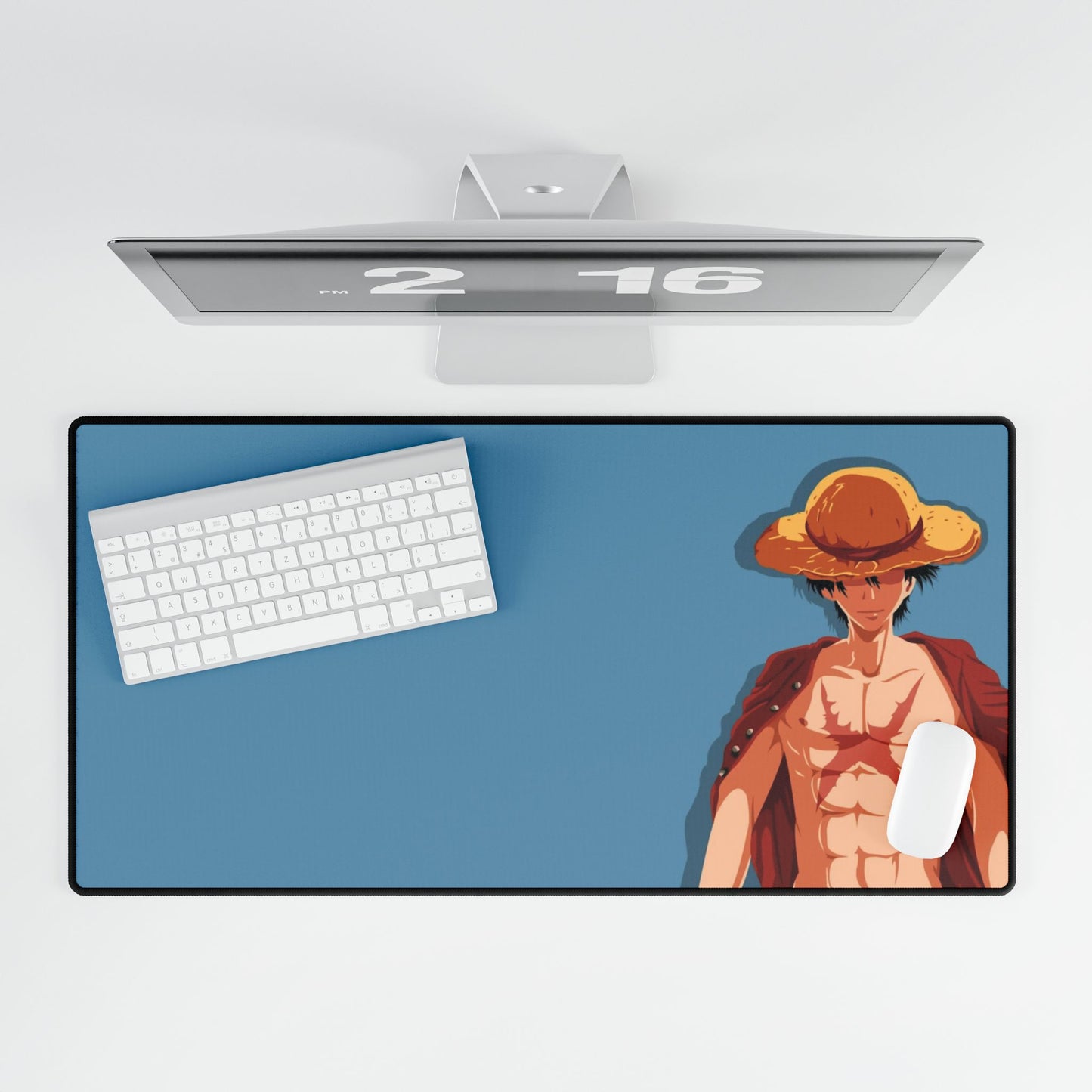 Monkey d luffy the straw hat captain Mouse Pad