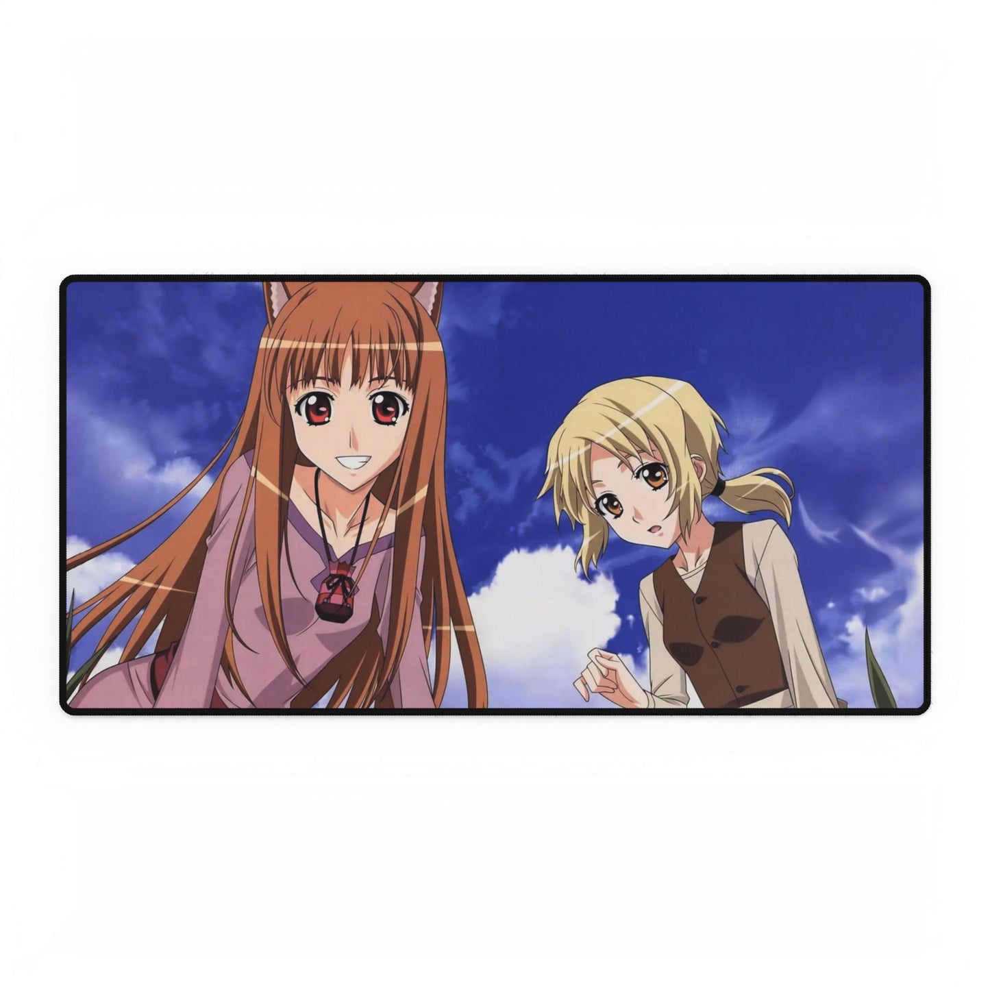 Anime Spice and Wolf Mouse Pad