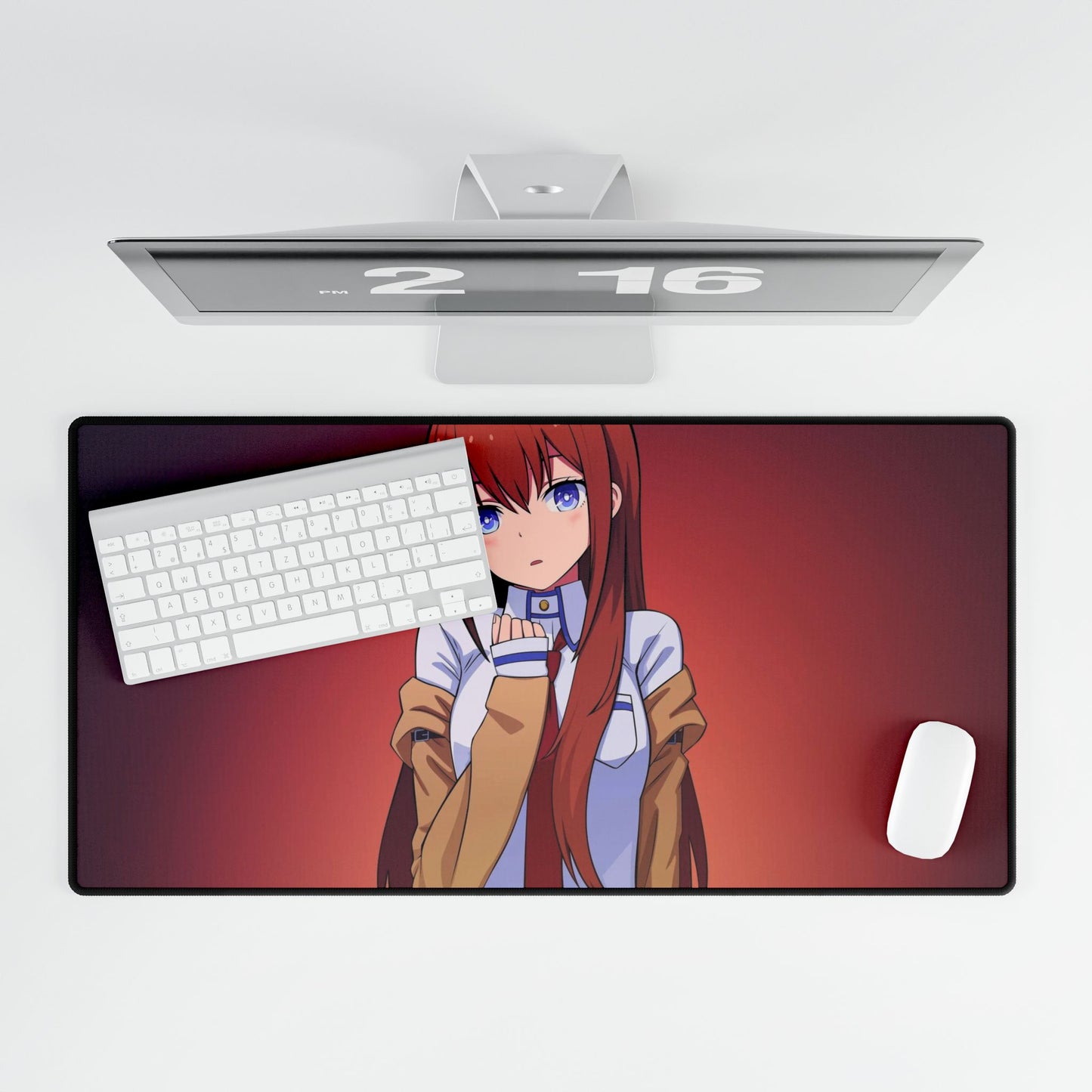Makise Kurisu Mouse Pad