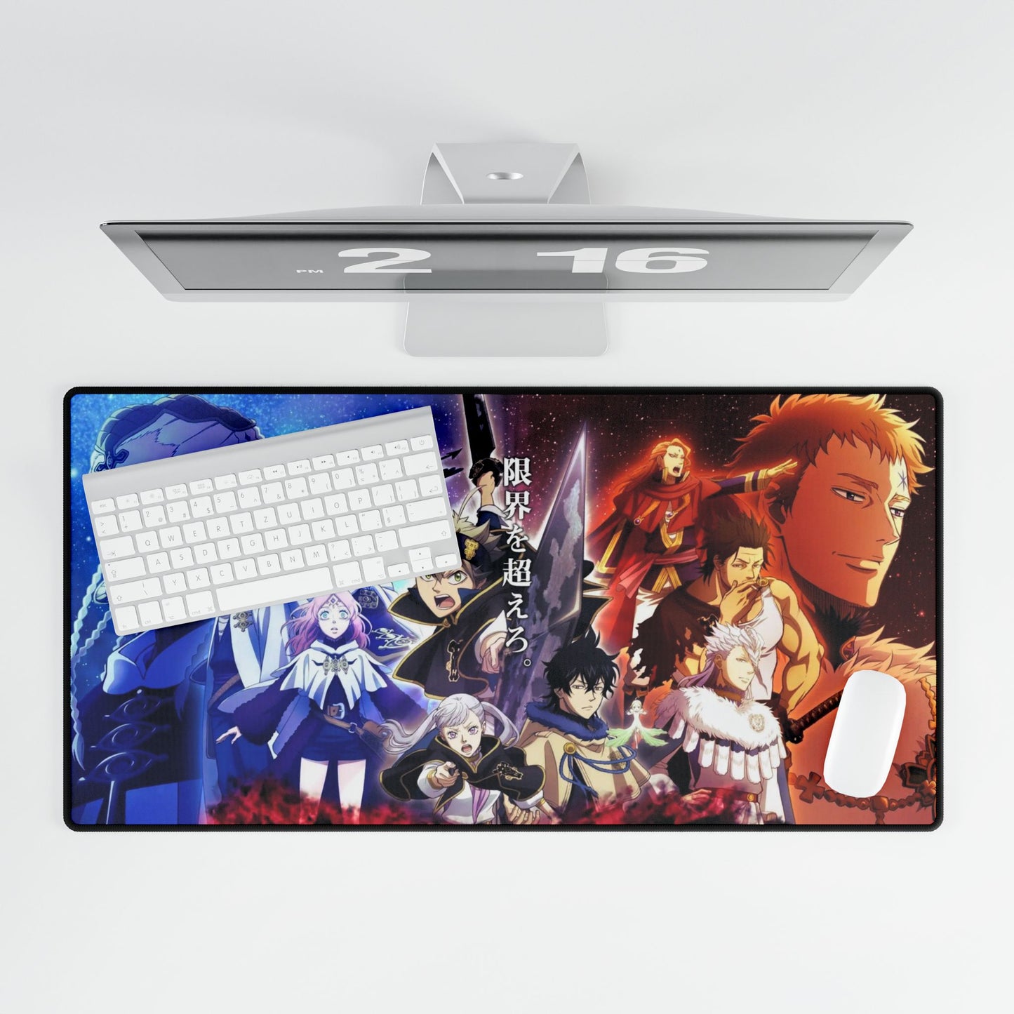 Black Clover Asta, Noelle Silva, Yuno, Yami Sukehiro, Julius Novachrono Mouse Pad