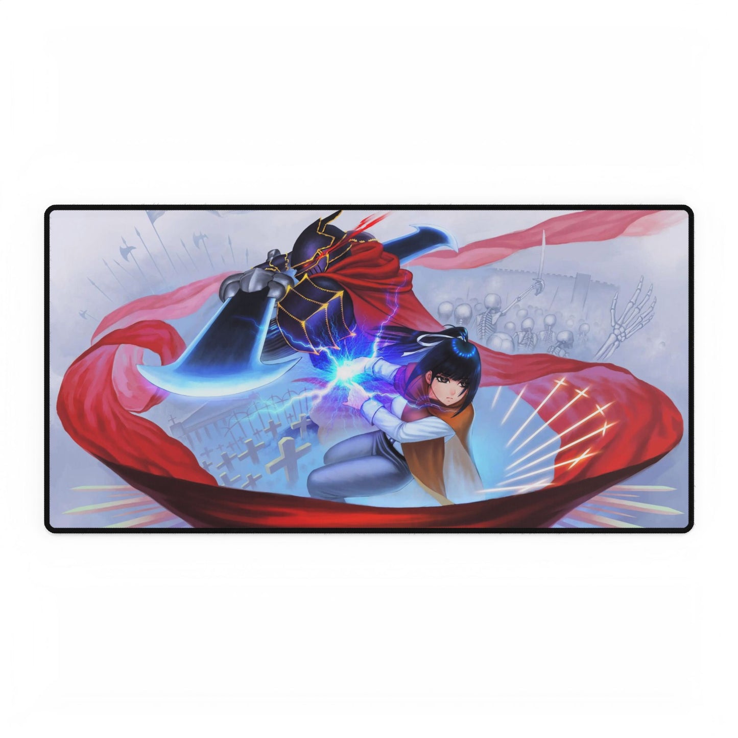 Narberal and Ainz Ooal Gown Mouse Pad