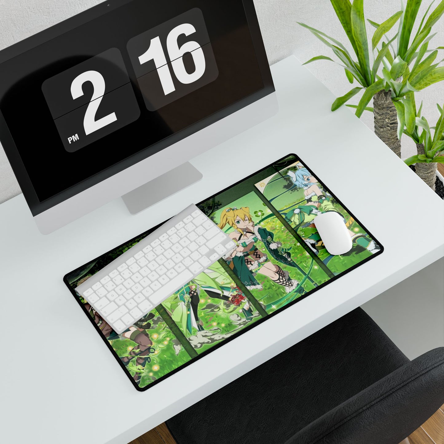 Memory Defrag Animal Banner Mouse Pad