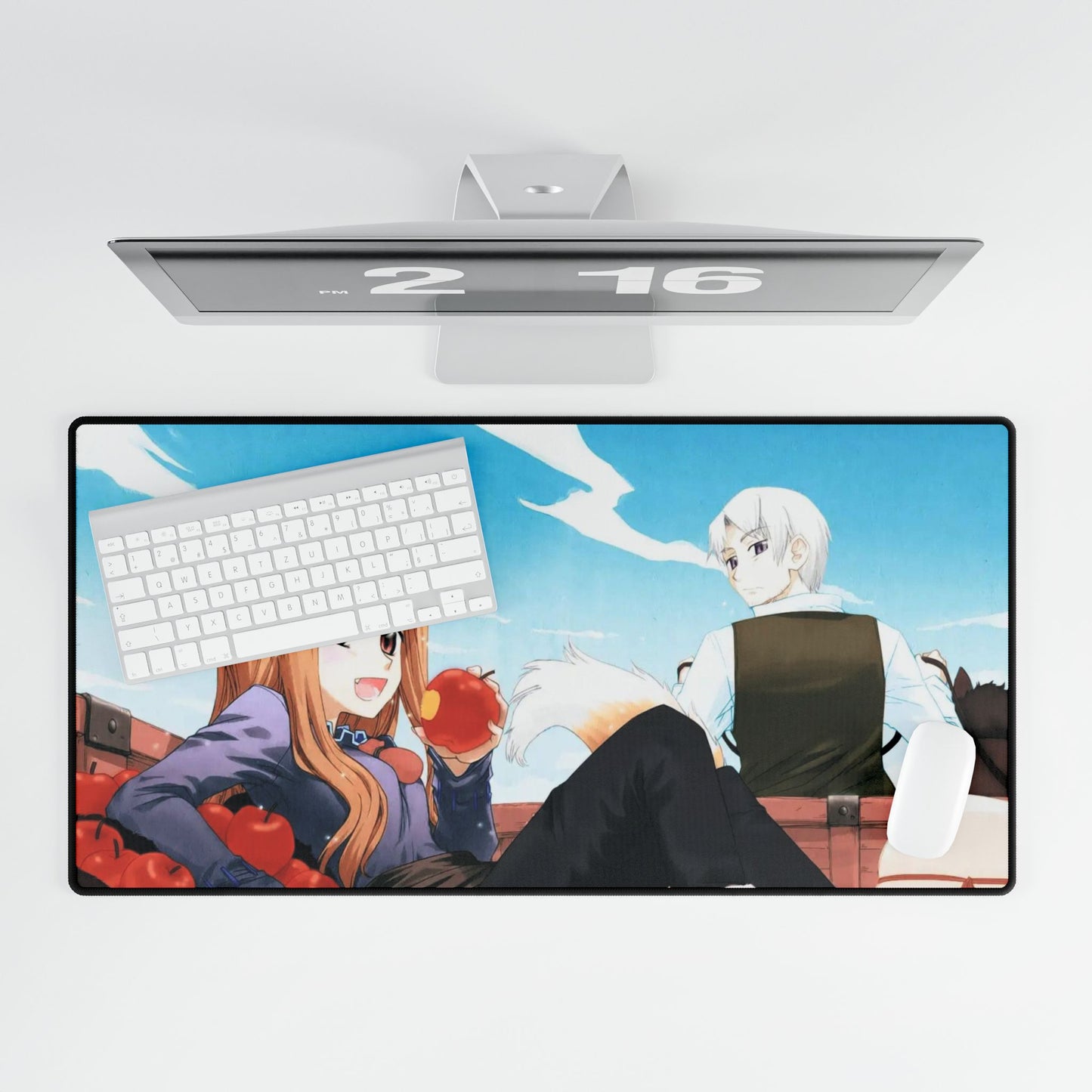 Anime Spice and Wolfr Mouse Pad