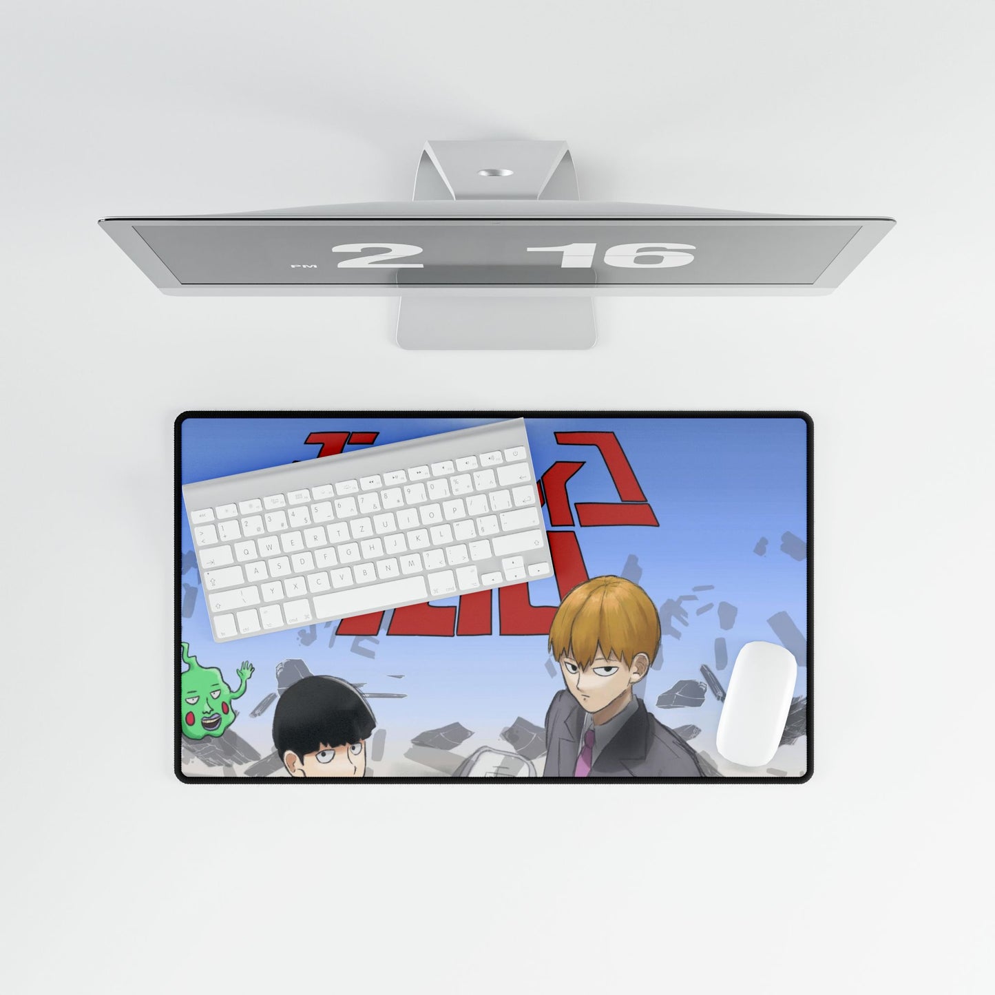 Mob Psycho 100 Arataka Reigen, Shigeo Kageyama Mouse Pad