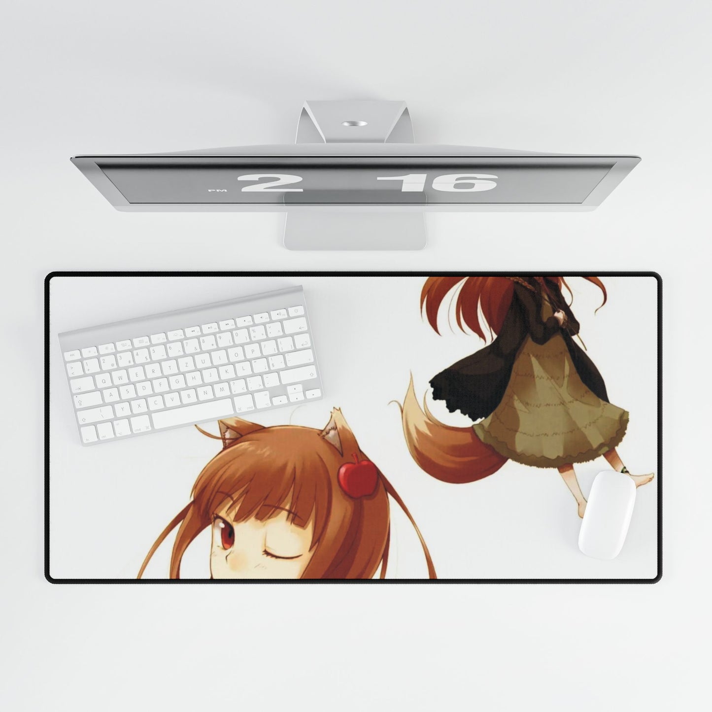 Anime Spice and Wolf Mouse Pad