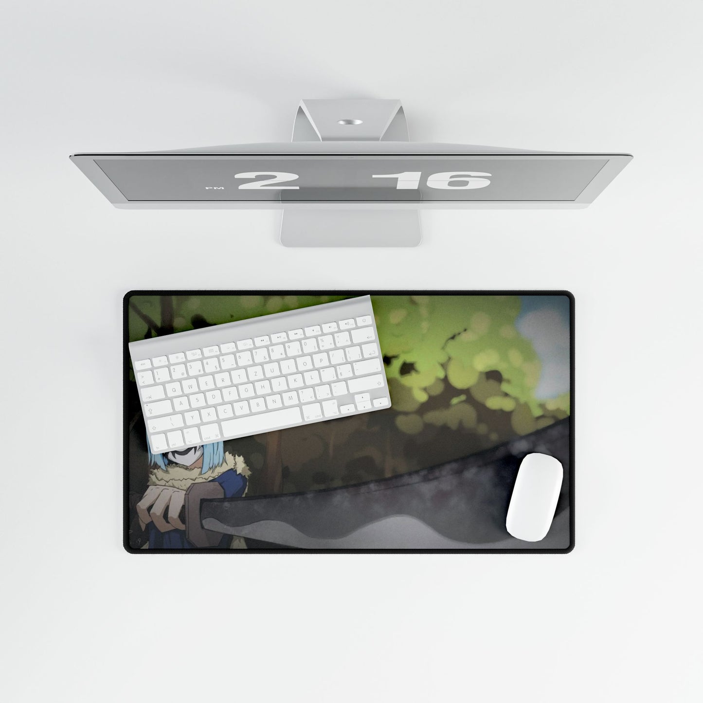 Rimuru Tempest in humanoid form with Shizue Izawa mask Mouse Pad