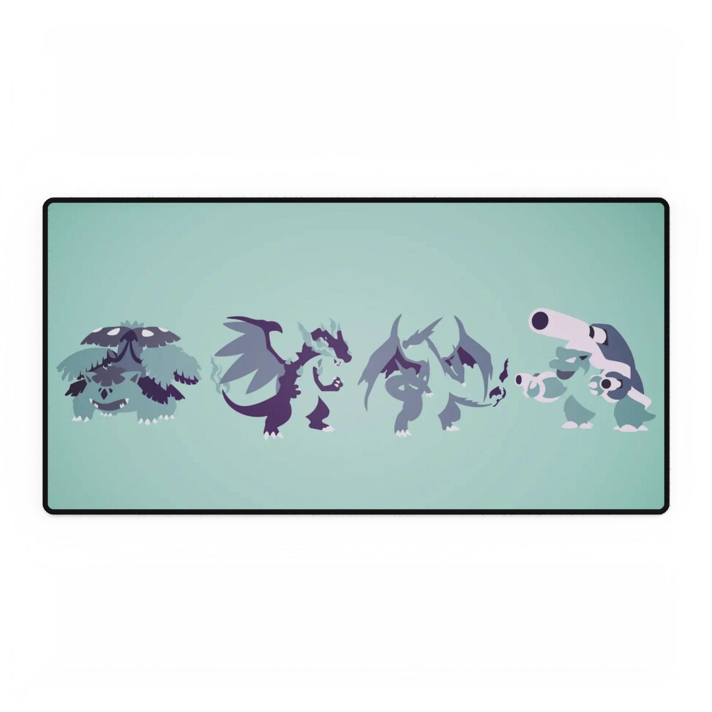 Gen I Starters Mega Evolutions Mouse Pad