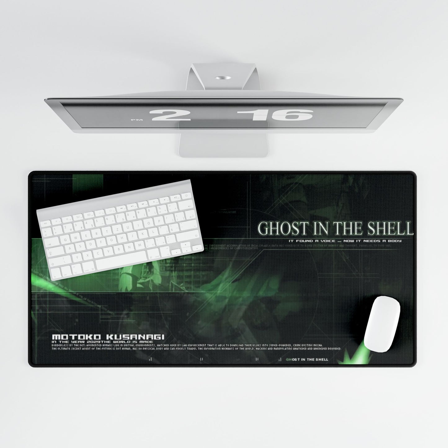 Anime Ghost In The Shell Mouse Pad