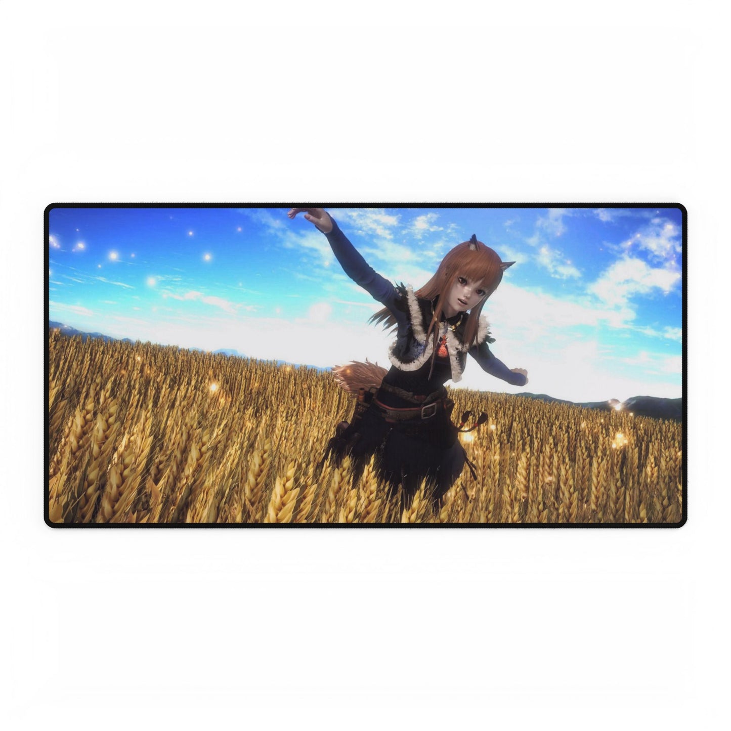 Anime Spice and Wolf Mouse Pad