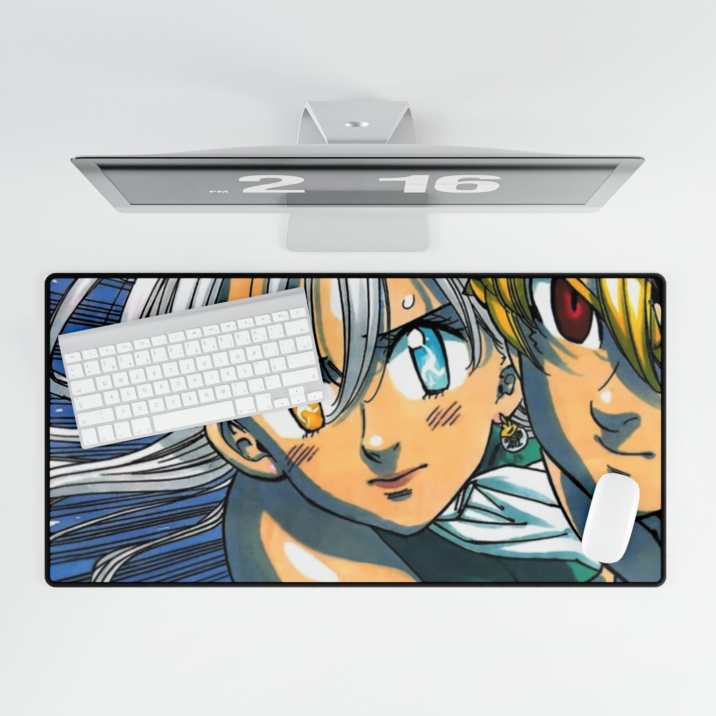 Meliodas And Elizabeth Fly Together Mouse Pad