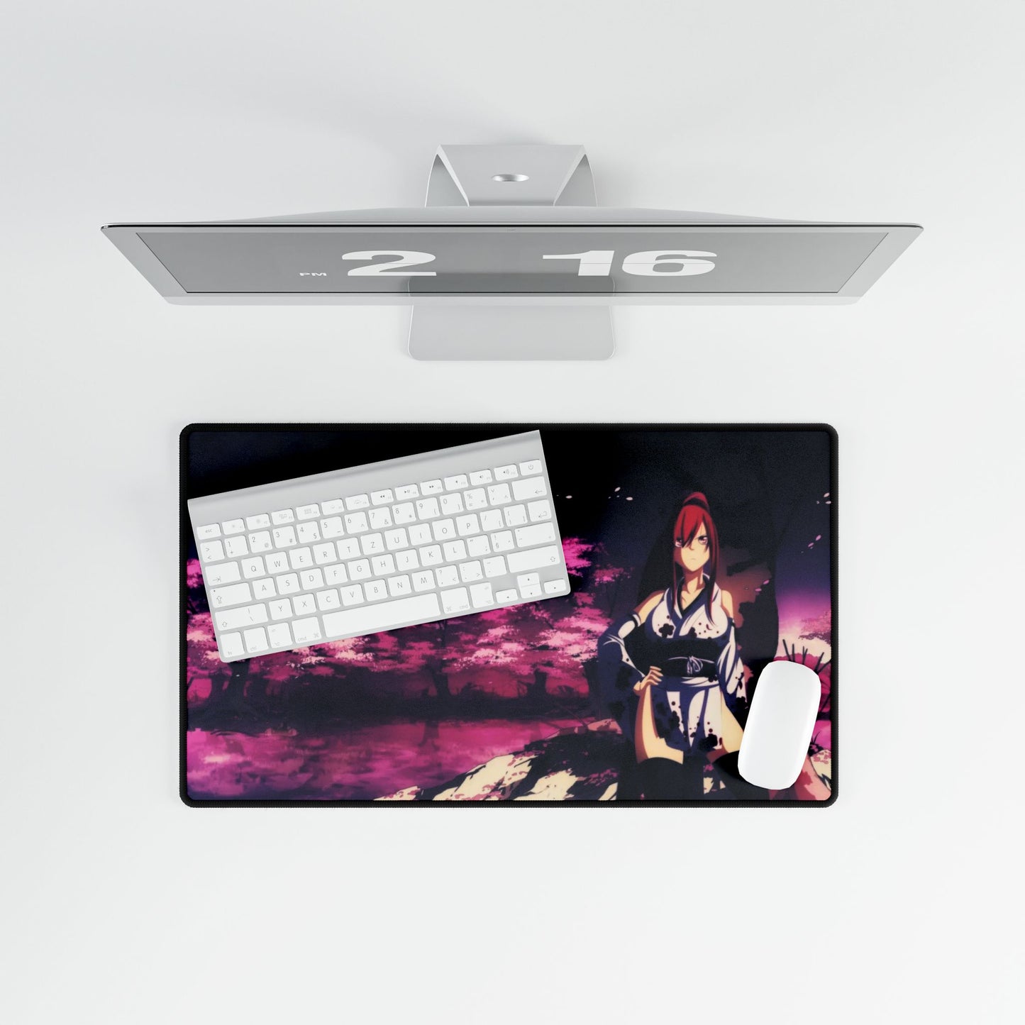 Erza Scarlet - Cherry Tree Lake Mouse Pad