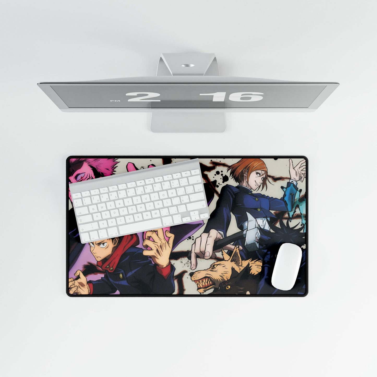 Sukuna, Megumi Fushiguro, Nobara Kugisaki and Yuji Itadori Mouse Pad