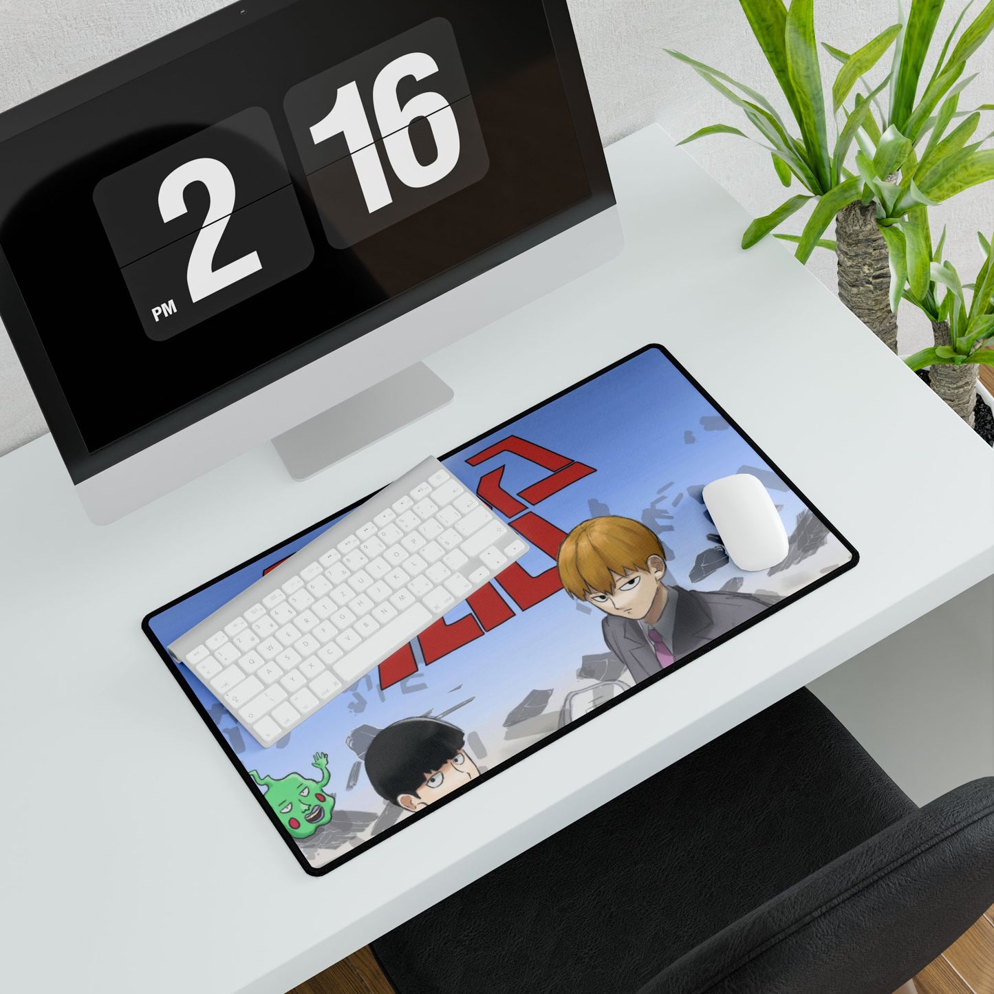 Mob Psycho 100 Arataka Reigen, Shigeo Kageyama Mouse Pad