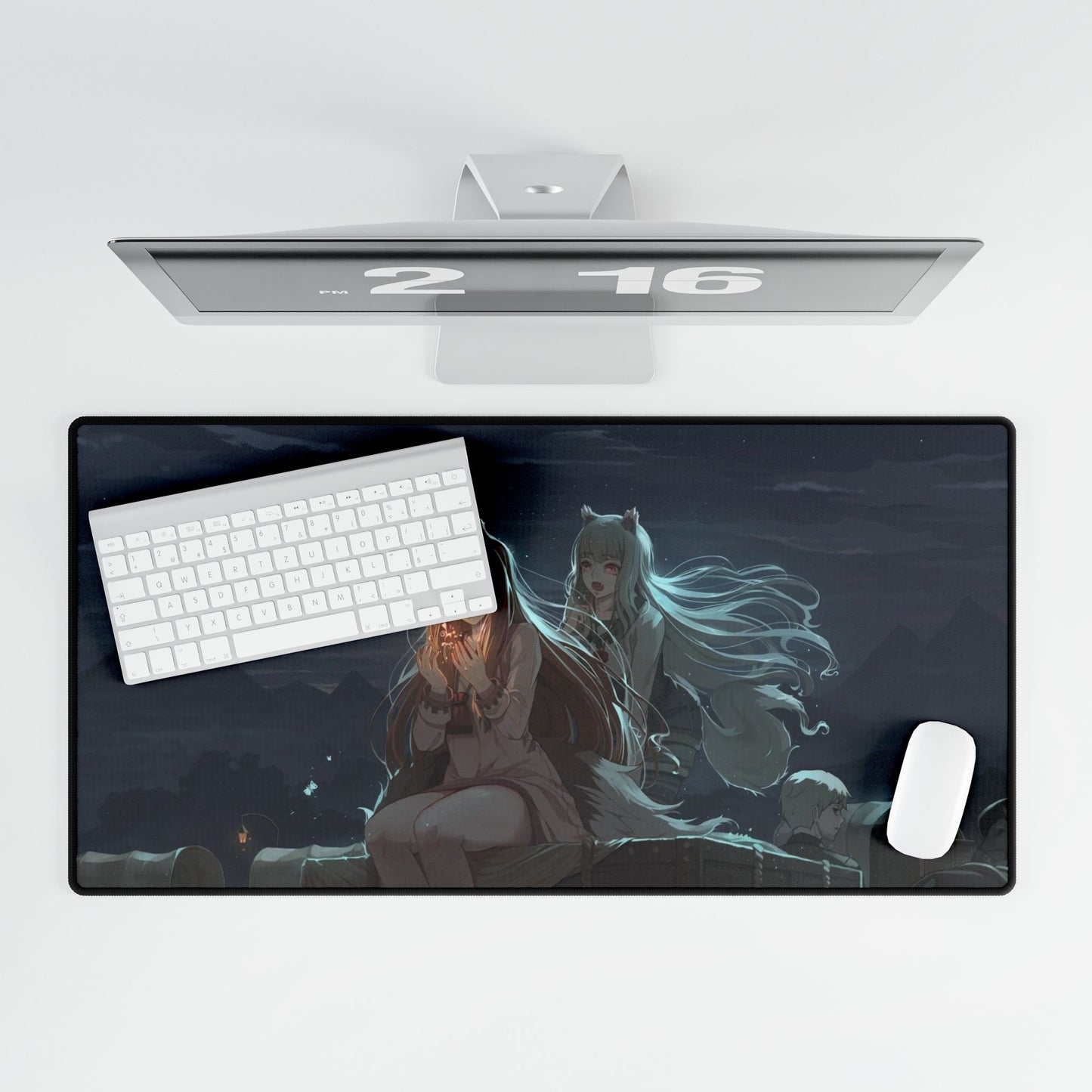 Anime Spice and Wolf Mouse Pad