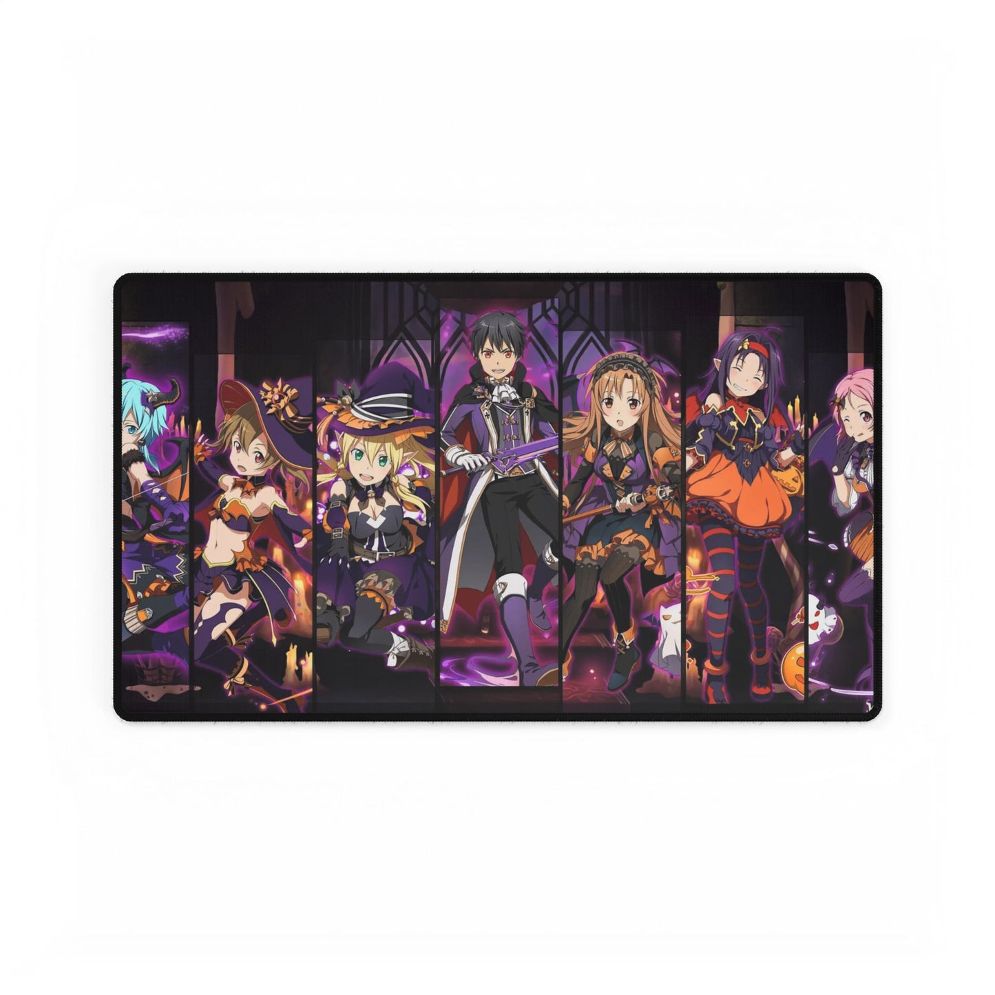 Memory Defrag Halloween Banner Mouse Pad