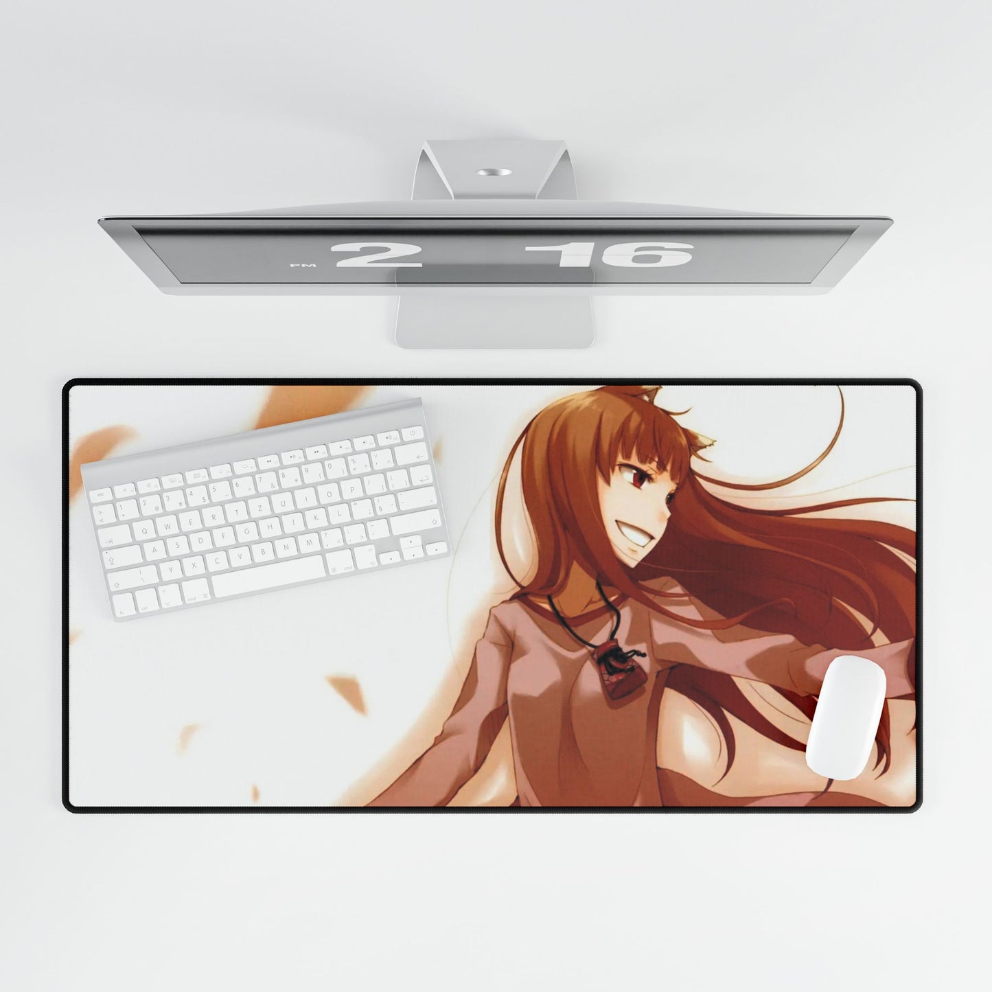 Anime Spice and Wolf Mouse Pad