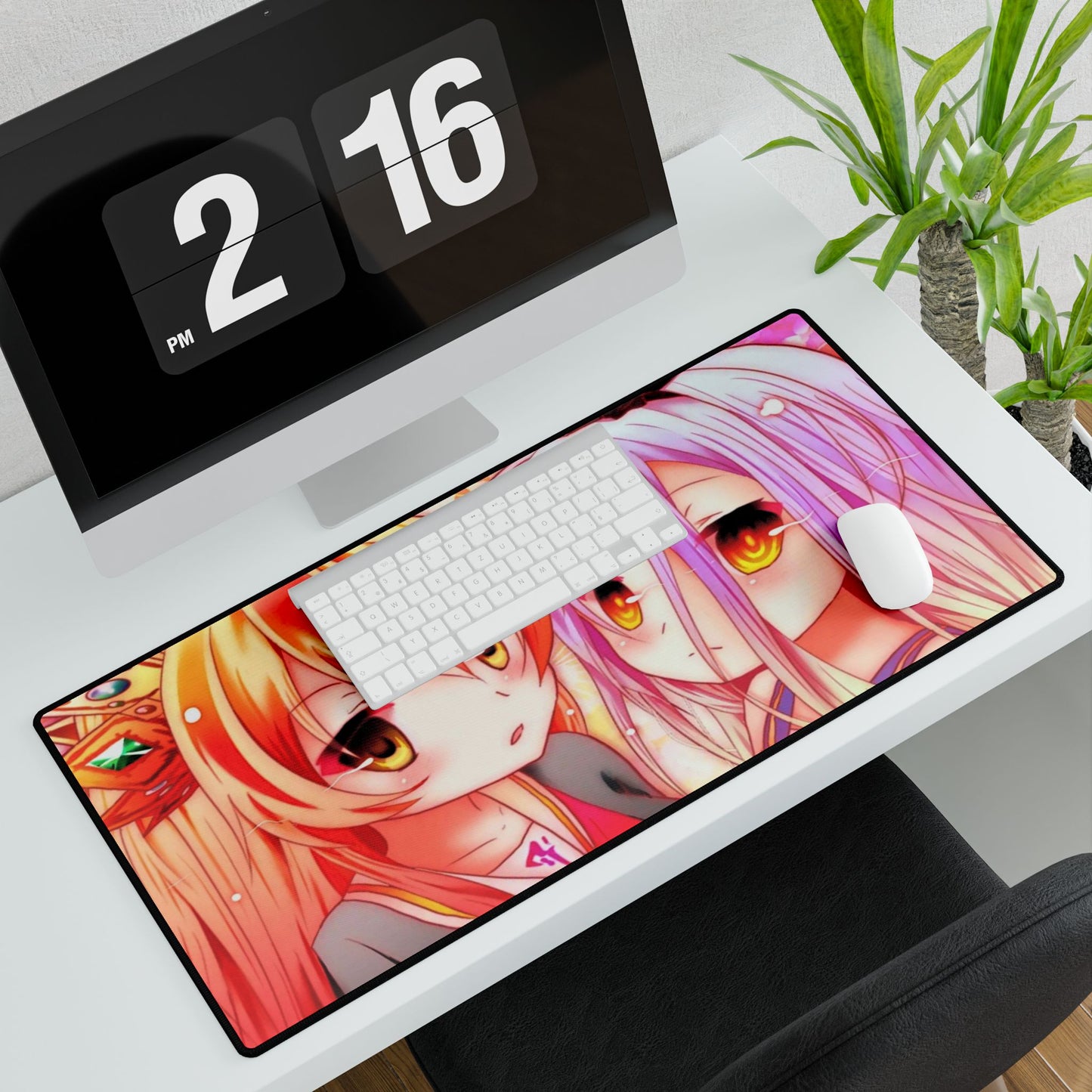 Stephanie and Shiro Mouse Pad