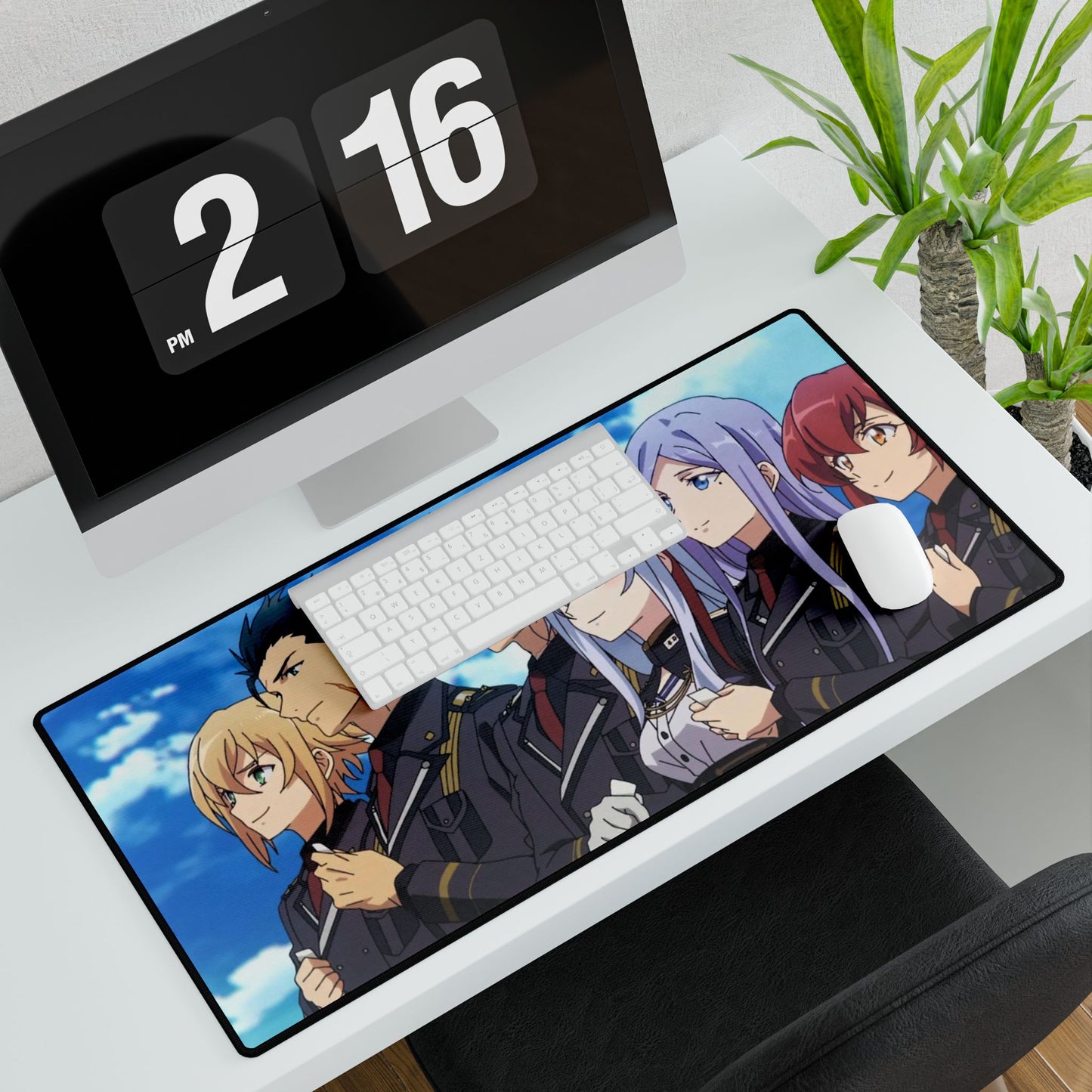 86 crew group pose i guess!? Mouse Pad