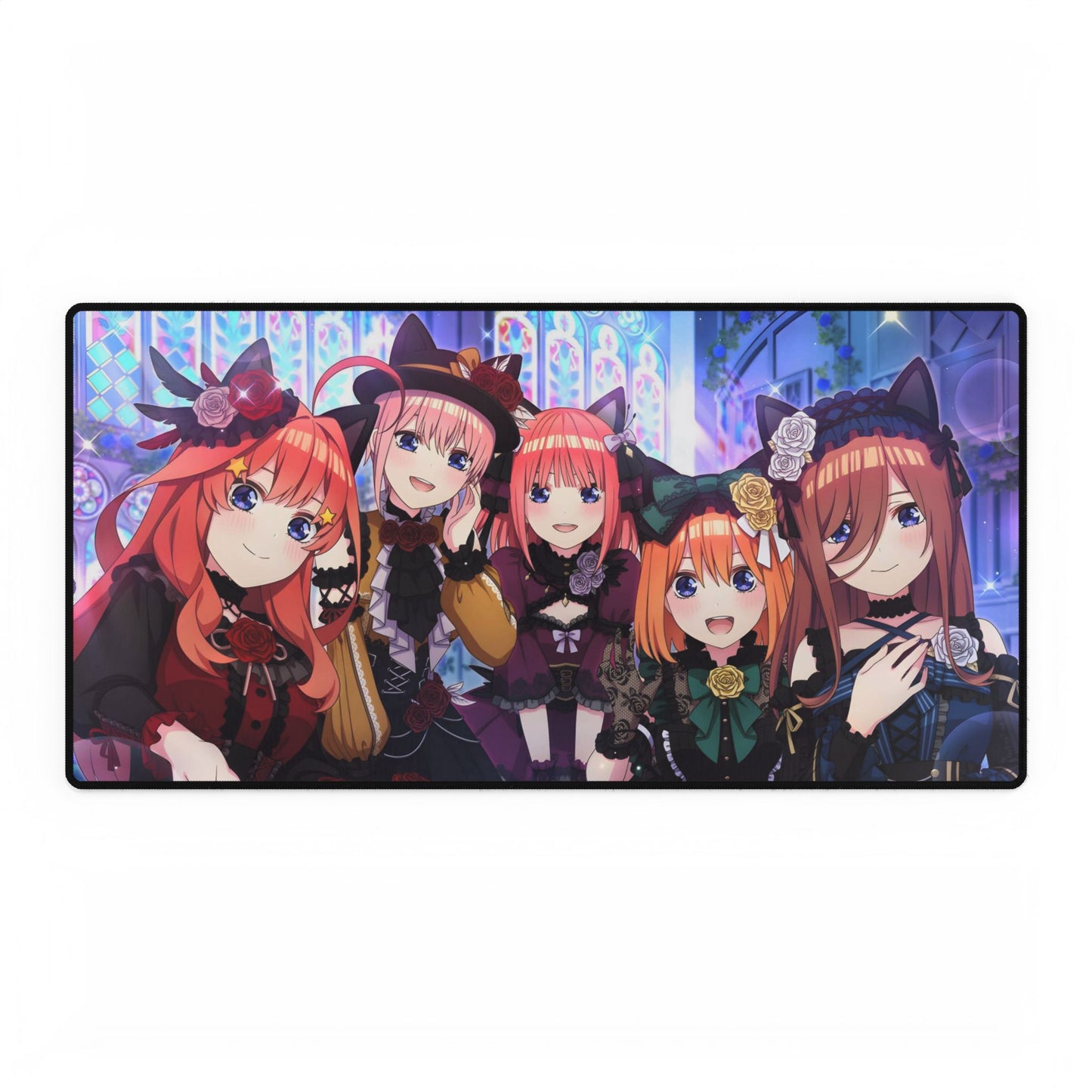 The Quintessential Quintuplets - Itsuki , Ichika , Nino , Yotsuba & Miku Mouse Pad